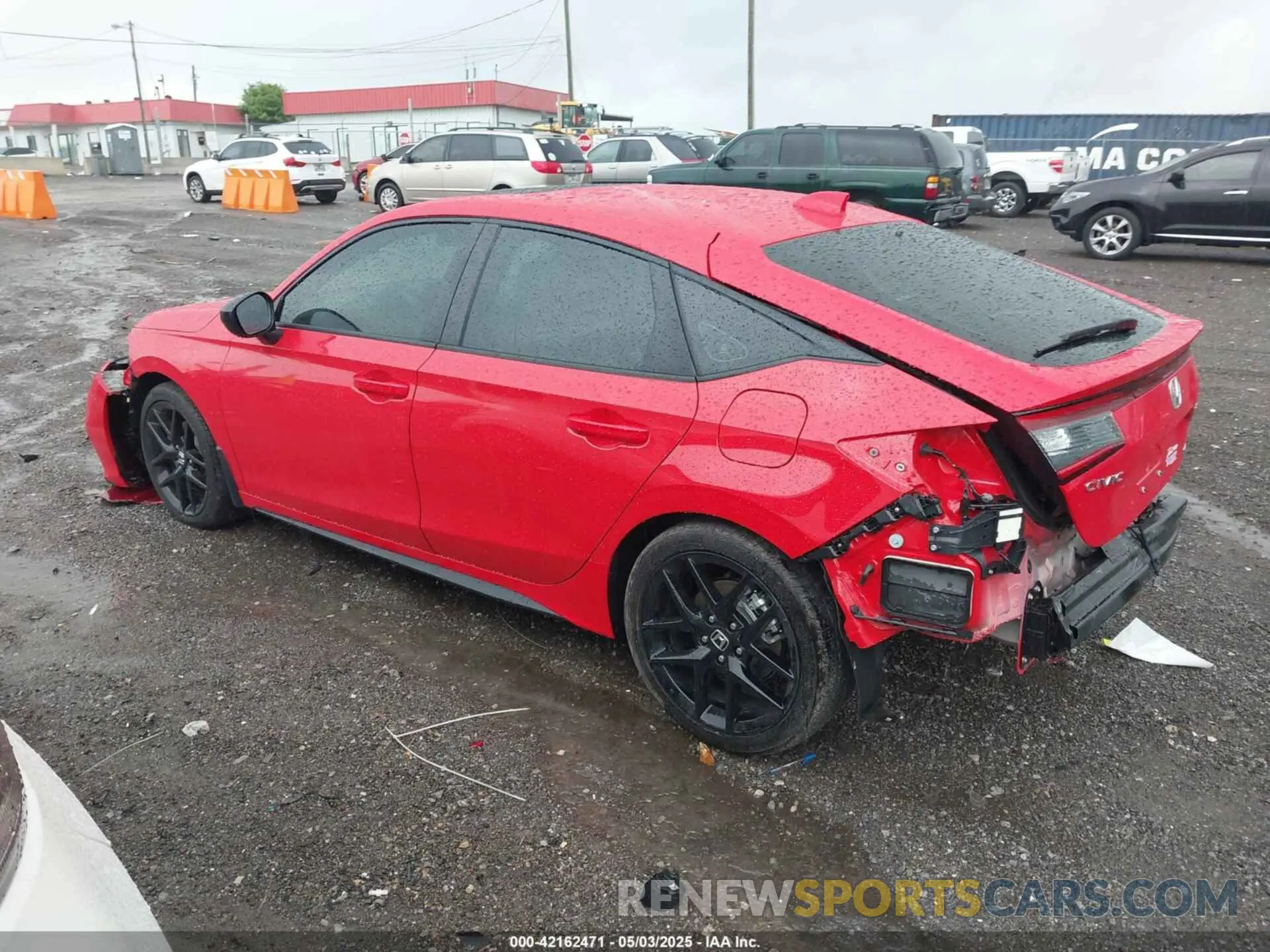 3 Photograph of a damaged car 19XFL4H83SE012060 HONDA CIVIC  HYBRID 2025