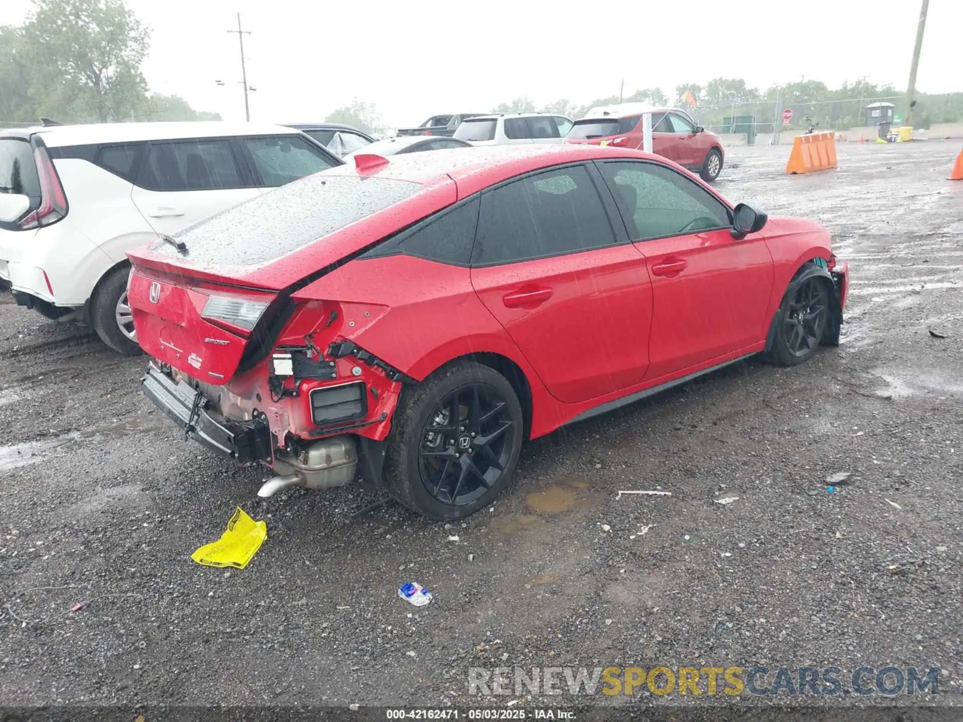 4 Photograph of a damaged car 19XFL4H83SE012060 HONDA CIVIC  HYBRID 2025