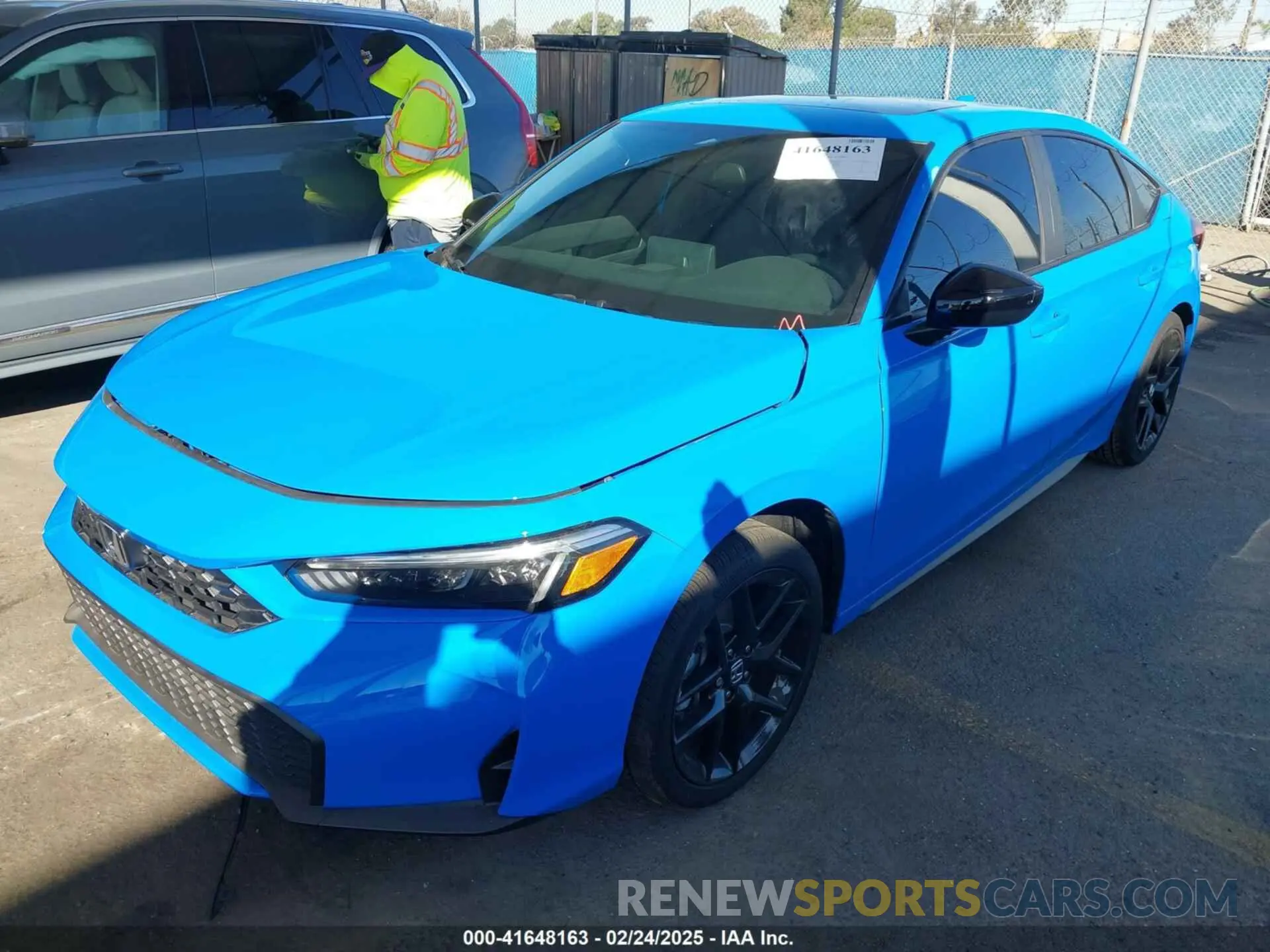 2 Photograph of a damaged car 19XFL4H84SE005411 HONDA CIVIC  HYBRID 2025