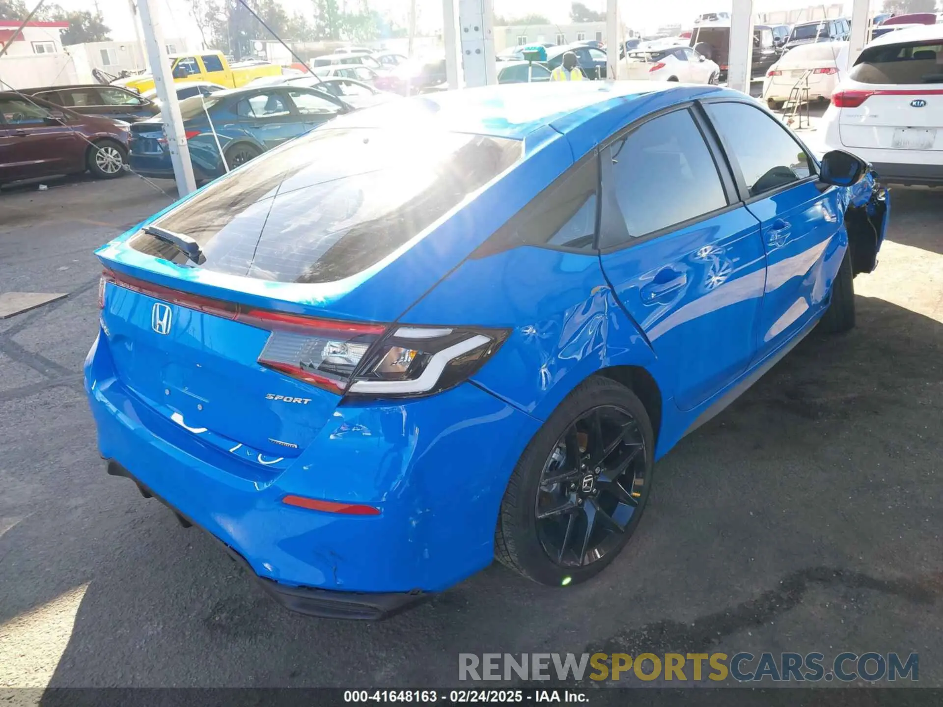 4 Photograph of a damaged car 19XFL4H84SE005411 HONDA CIVIC  HYBRID 2025