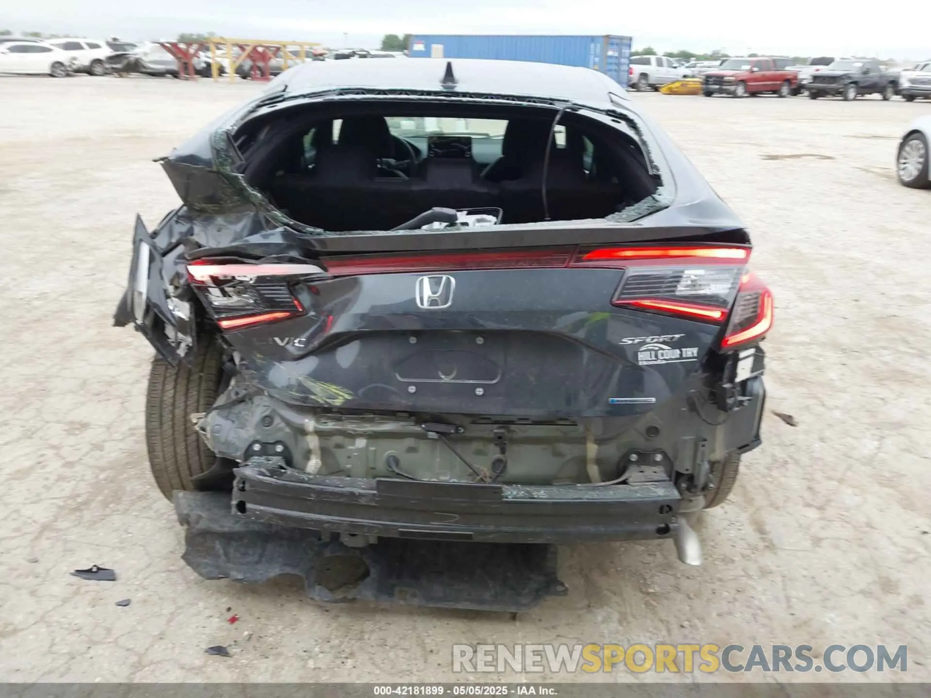 16 Photograph of a damaged car 19XFL4H87SE011901 HONDA CIVIC  HYBRID 2025