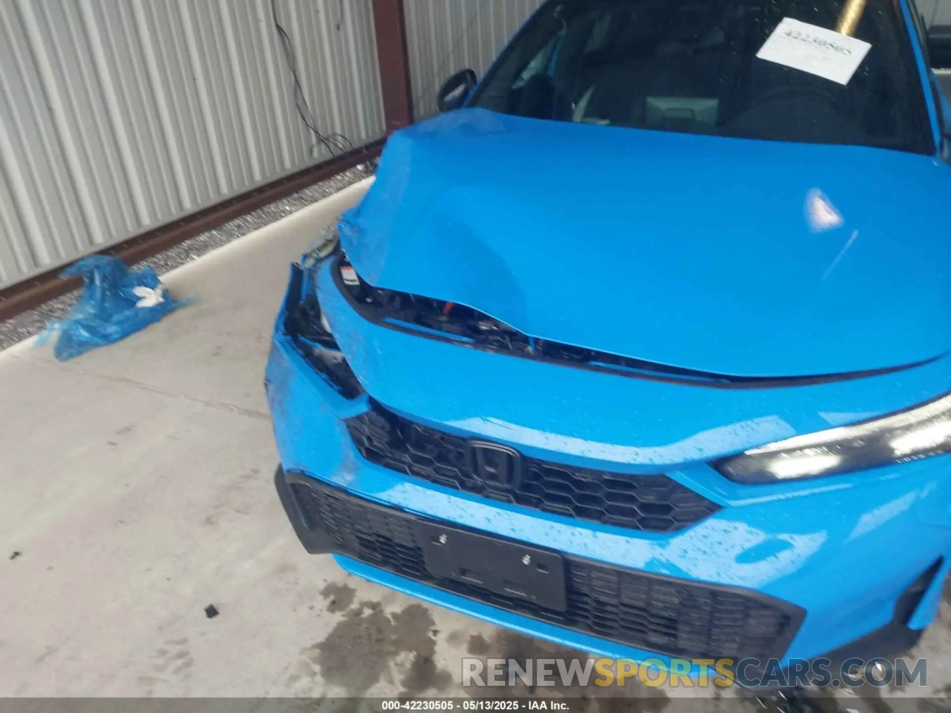 6 Photograph of a damaged car 19XFL4H89SE001824 HONDA CIVIC HYBRID 2025