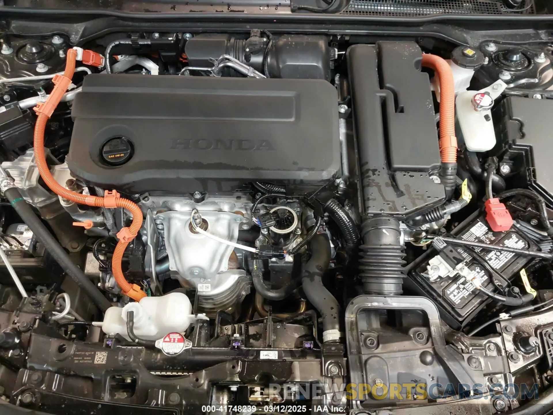 10 Photograph of a damaged car 19XFL4H8XSE007762 HONDA CIVIC  HYBRID 2025