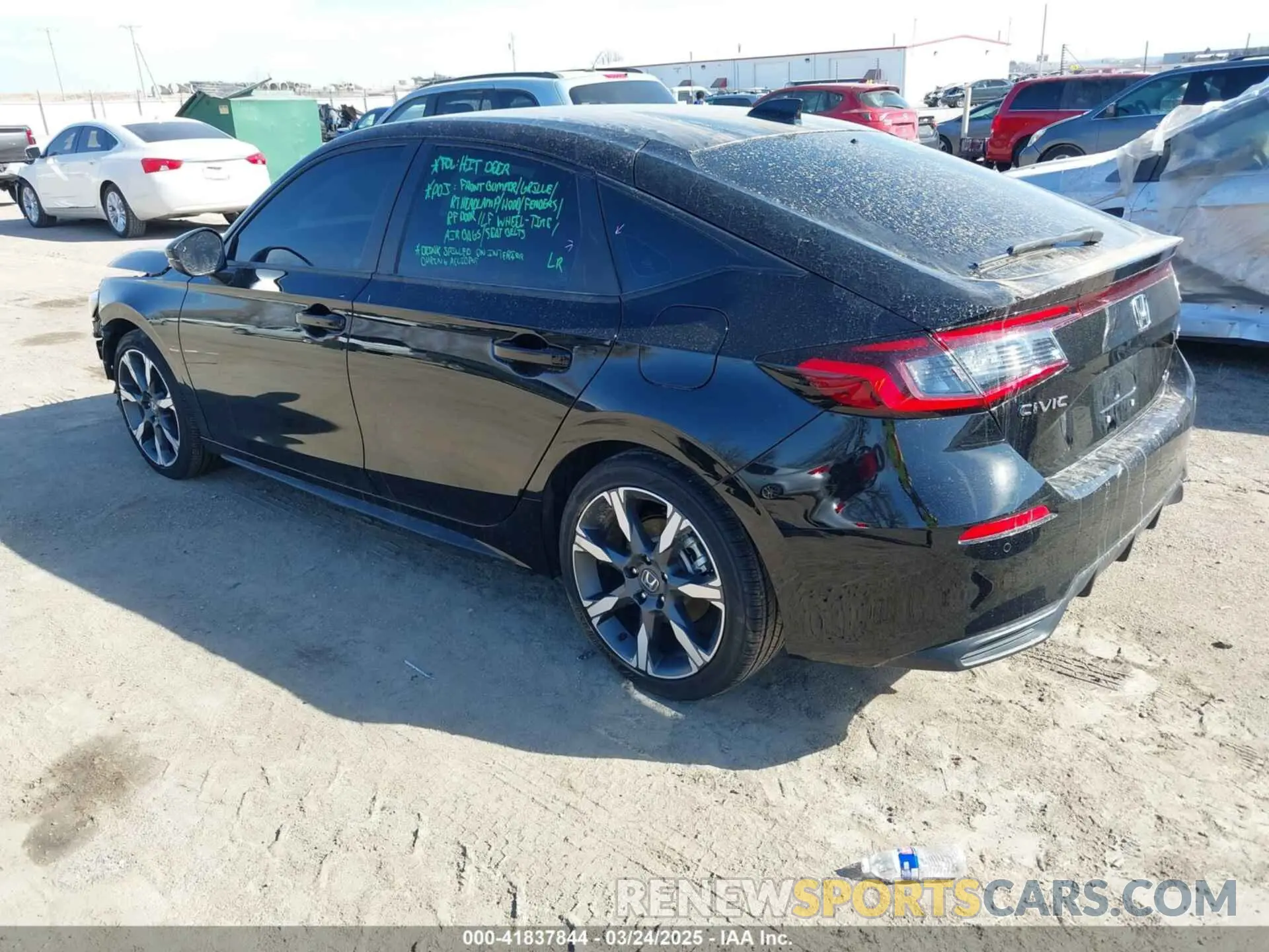 3 Photograph of a damaged car 19XFL4H90SE004362 HONDA CIVIC  HYBRID 2025