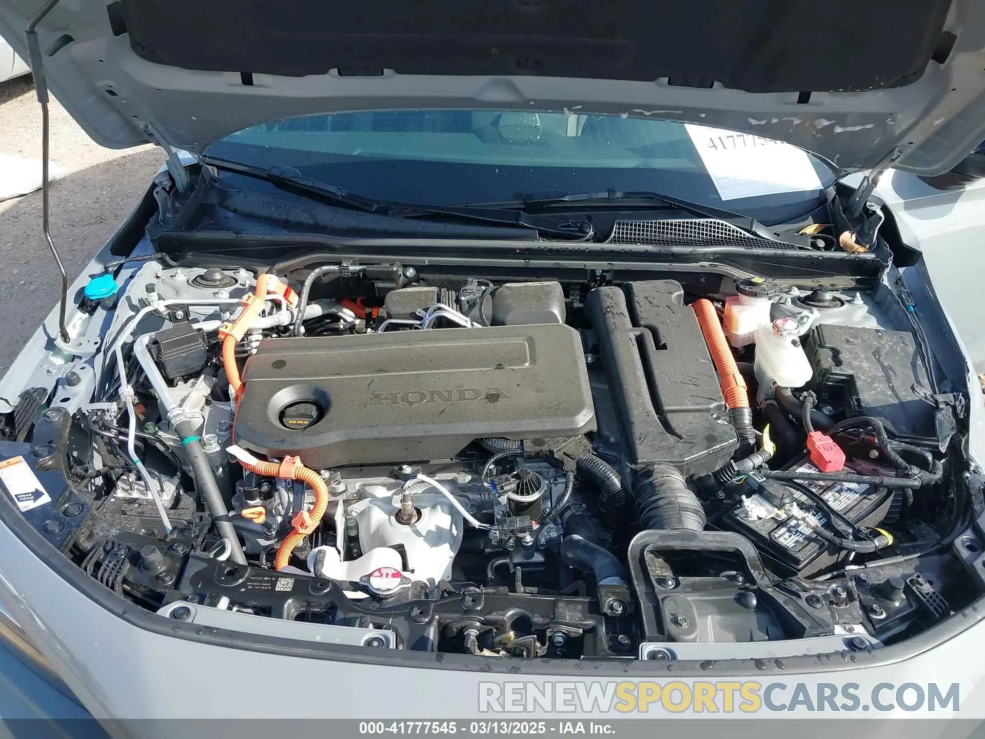 10 Photograph of a damaged car 19XFL4H94SE000539 HONDA CIVIC  HYBRID 2025