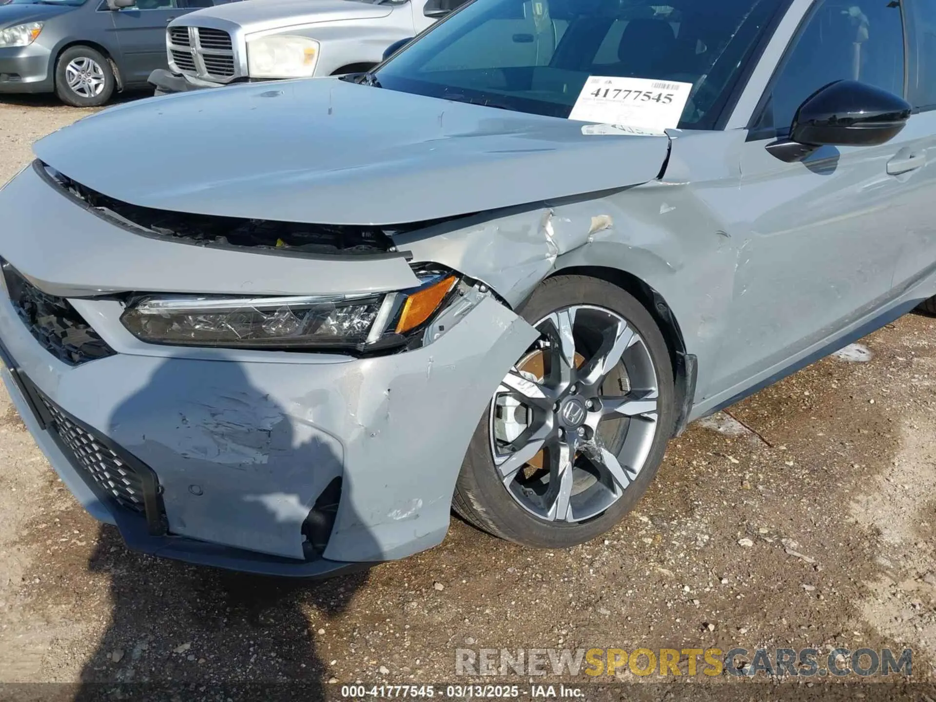 6 Photograph of a damaged car 19XFL4H94SE000539 HONDA CIVIC  HYBRID 2025