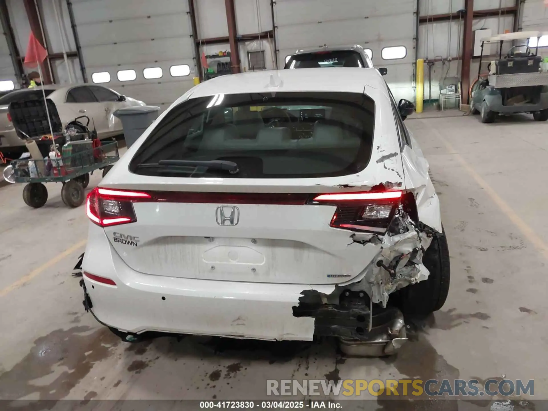 16 Photograph of a damaged car 19XFL4H94SE004879 HONDA CIVIC  HYBRID 2025
