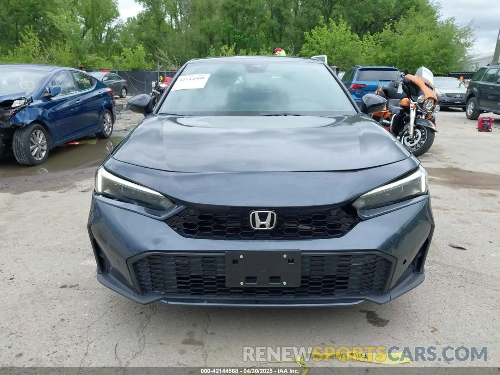 12 Photograph of a damaged car 19XFL4H95SE006110 HONDA CIVIC  HYBRID 2025