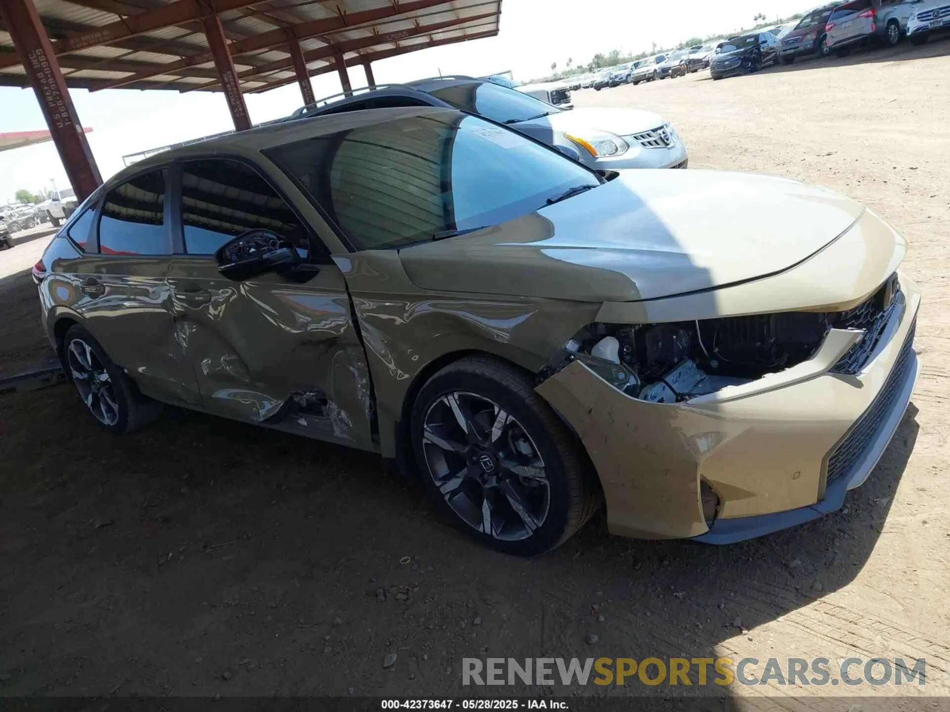 1 Photograph of a damaged car 19XFL4H98SE013231 HONDA CIVIC HYBRID 2025