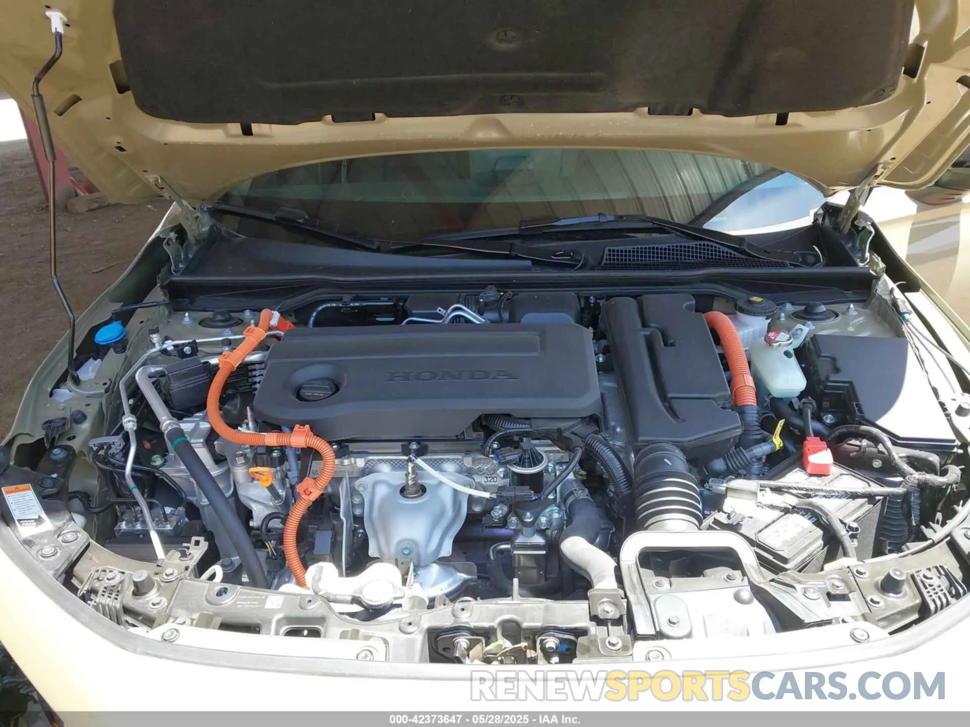 10 Photograph of a damaged car 19XFL4H98SE013231 HONDA CIVIC HYBRID 2025