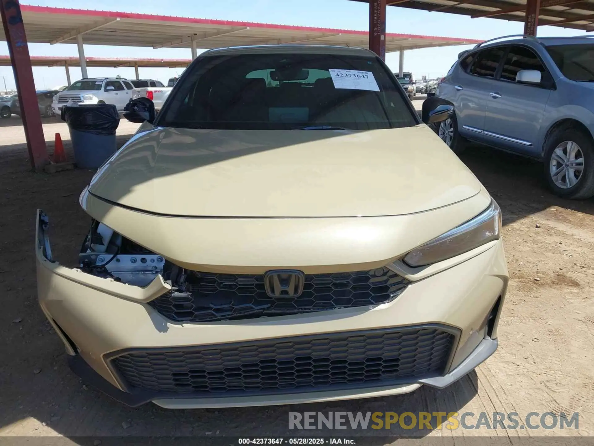 12 Photograph of a damaged car 19XFL4H98SE013231 HONDA CIVIC HYBRID 2025