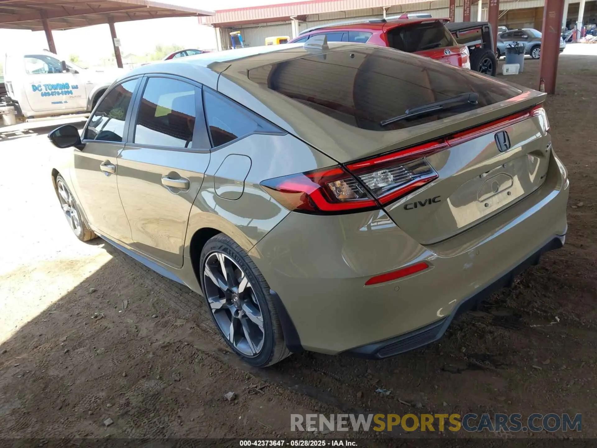 3 Photograph of a damaged car 19XFL4H98SE013231 HONDA CIVIC HYBRID 2025