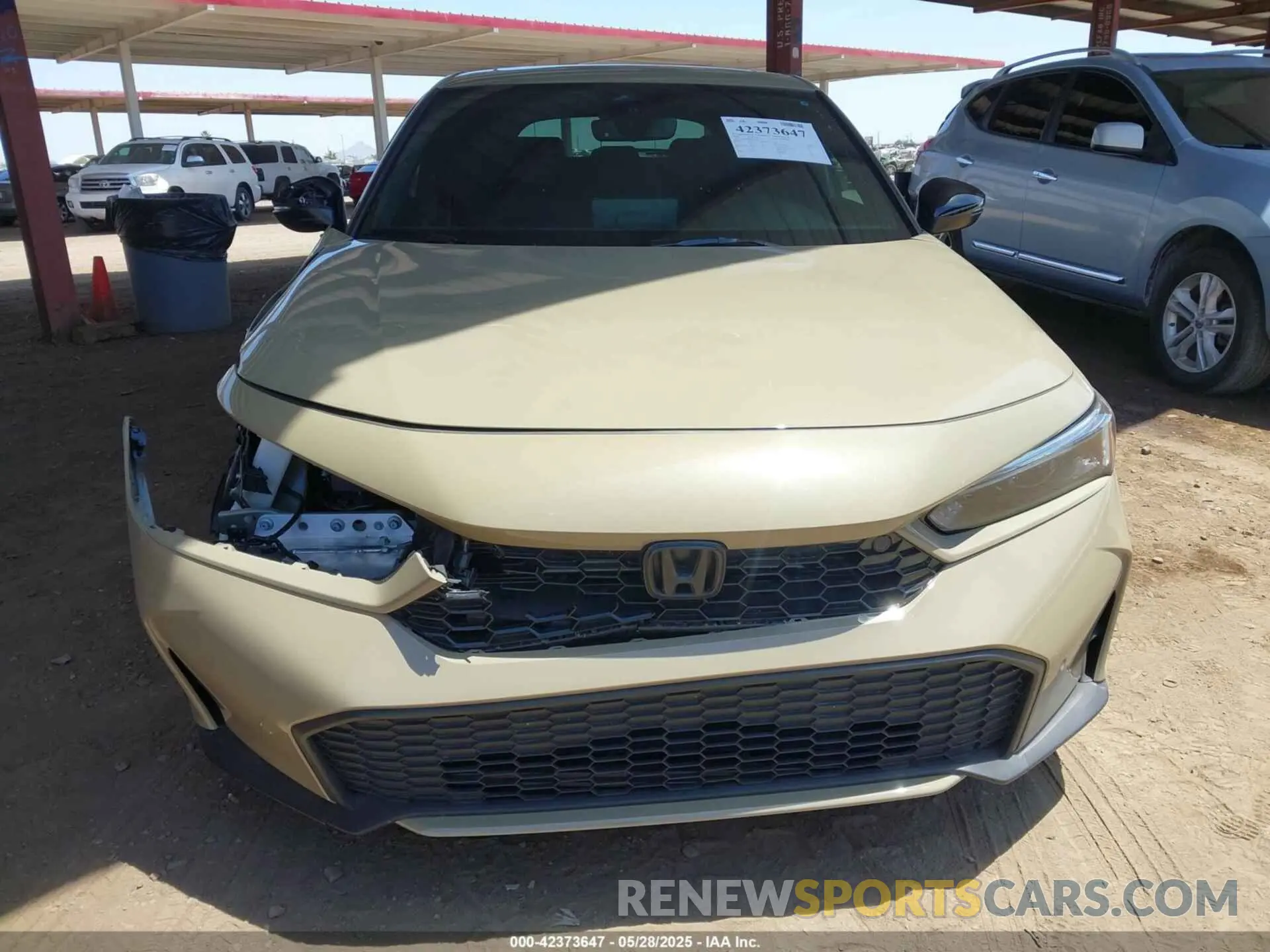 6 Photograph of a damaged car 19XFL4H98SE013231 HONDA CIVIC HYBRID 2025