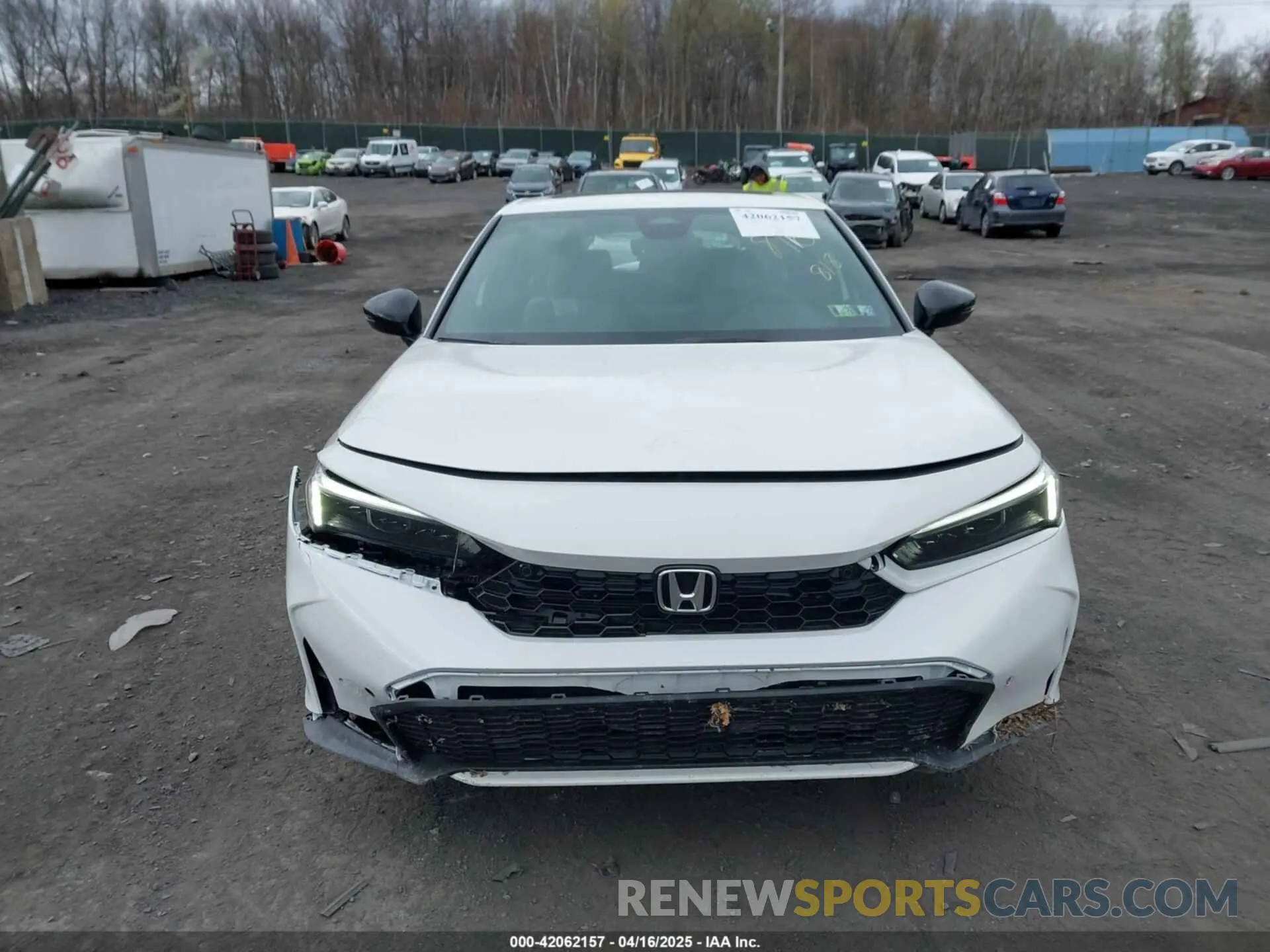12 Photograph of a damaged car 19XFL4H99SE010189 HONDA CIVIC  HYBRID 2025