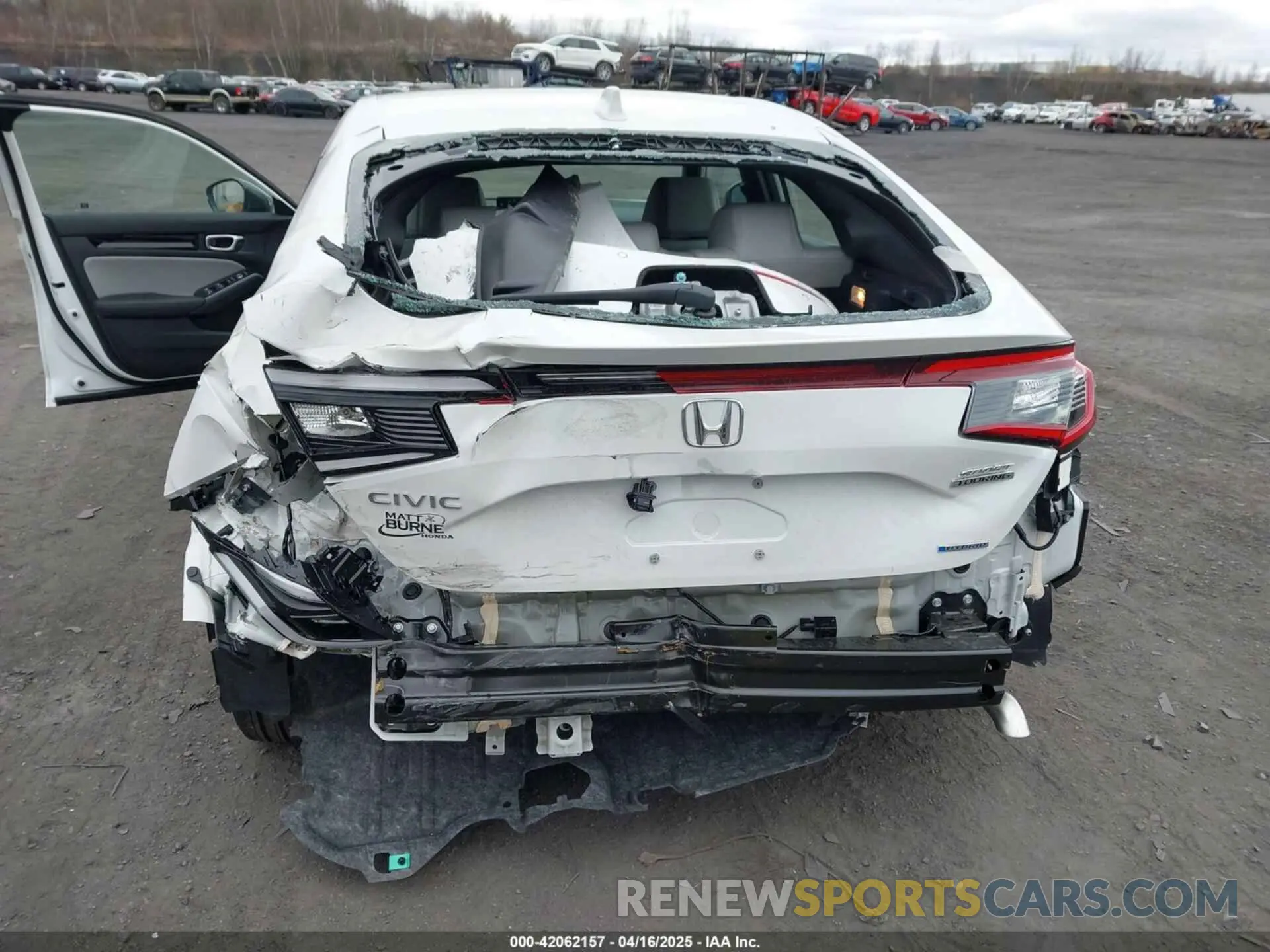 6 Photograph of a damaged car 19XFL4H99SE010189 HONDA CIVIC  HYBRID 2025