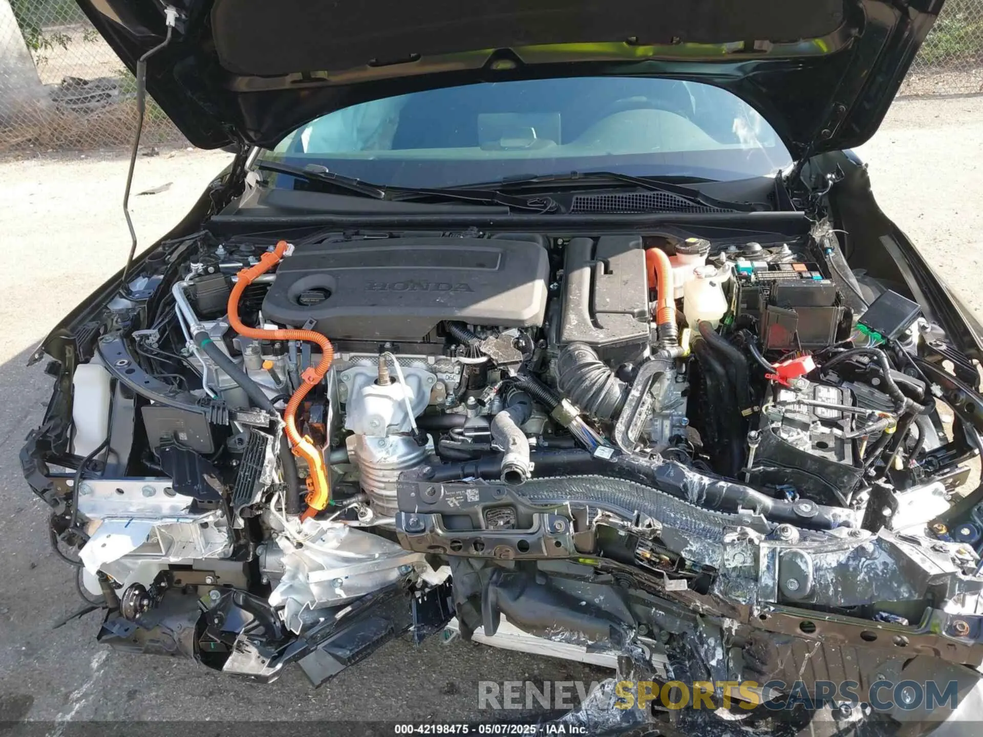 10 Photograph of a damaged car 2HGFE4F80SH316661 HONDA CIVIC  HYBRID 2025