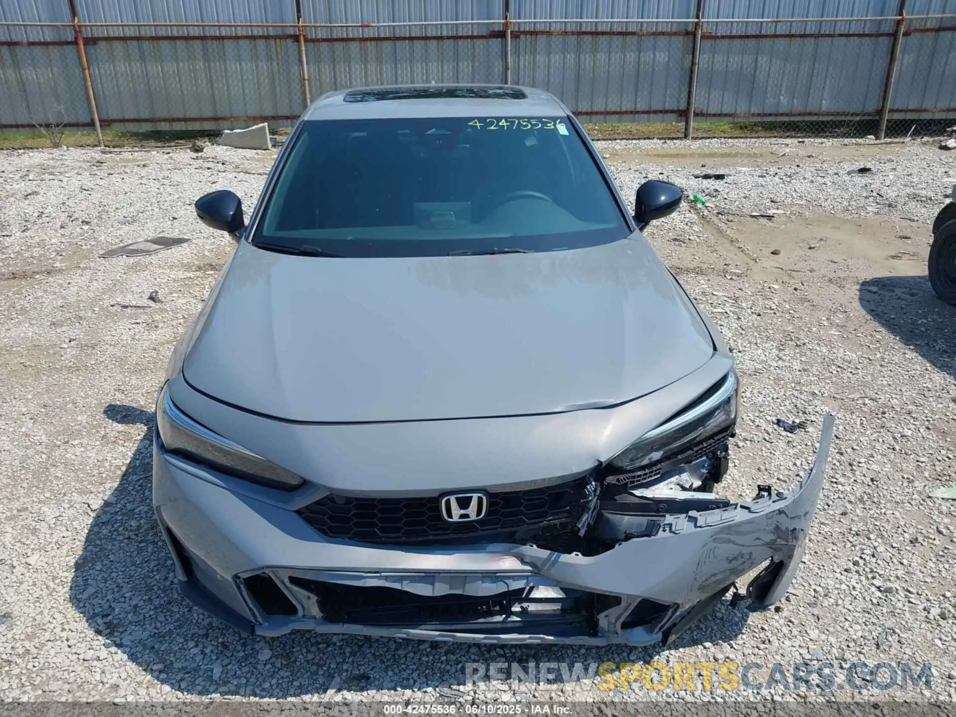 13 Photograph of a damaged car 2HGFE4F80SH322573 HONDA CIVIC HYBRID 2025