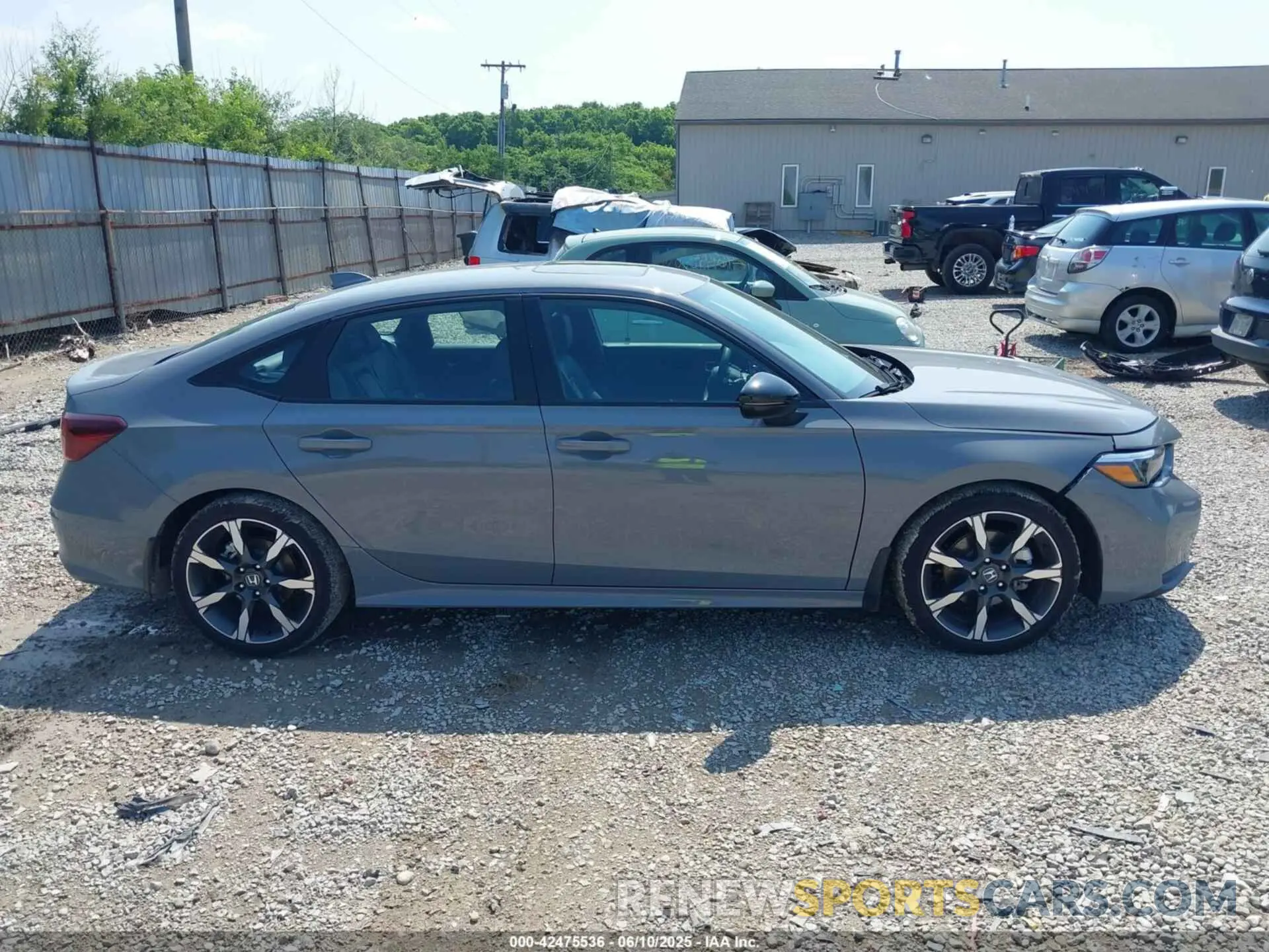 14 Photograph of a damaged car 2HGFE4F80SH322573 HONDA CIVIC HYBRID 2025