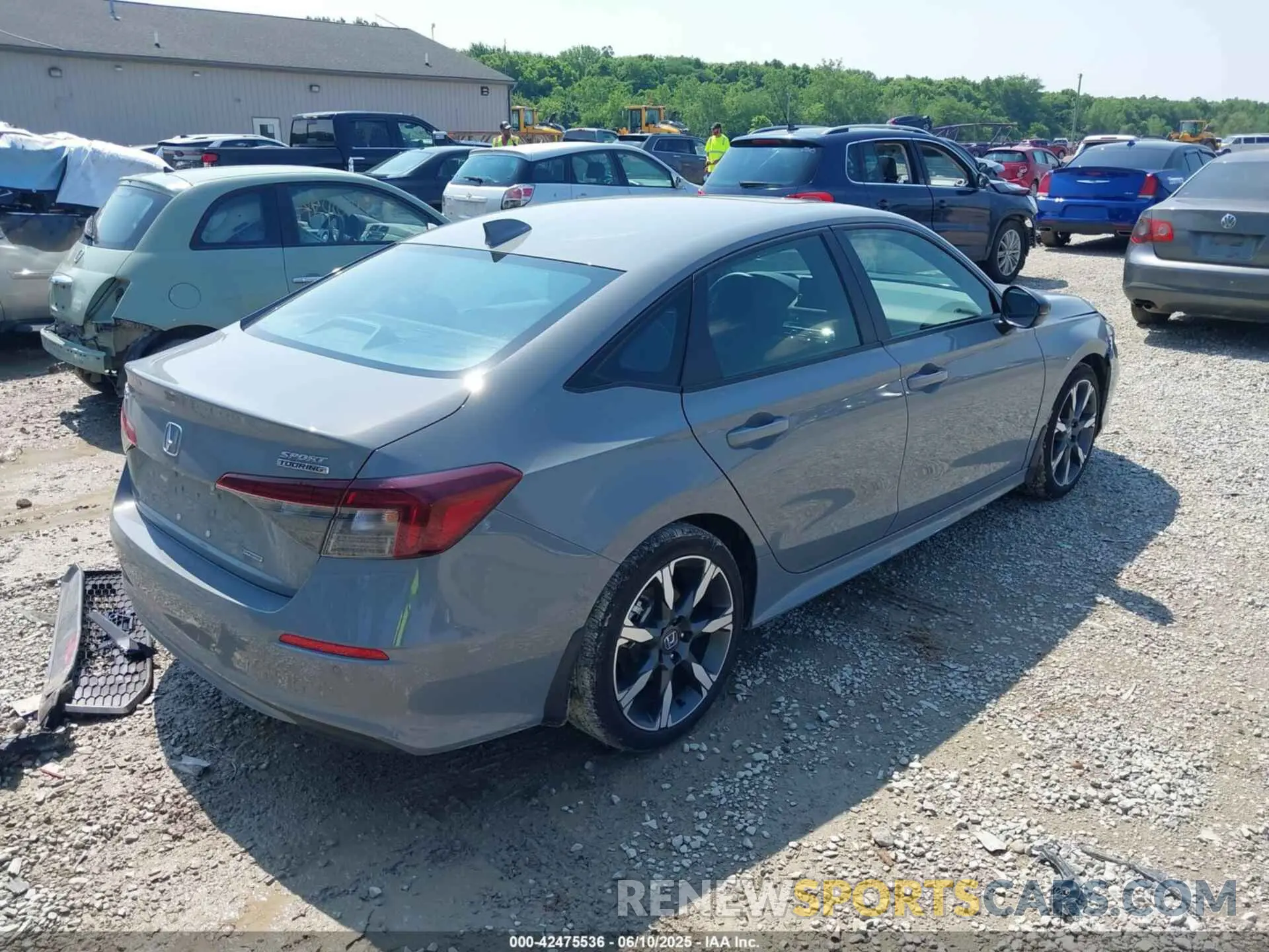 4 Photograph of a damaged car 2HGFE4F80SH322573 HONDA CIVIC HYBRID 2025