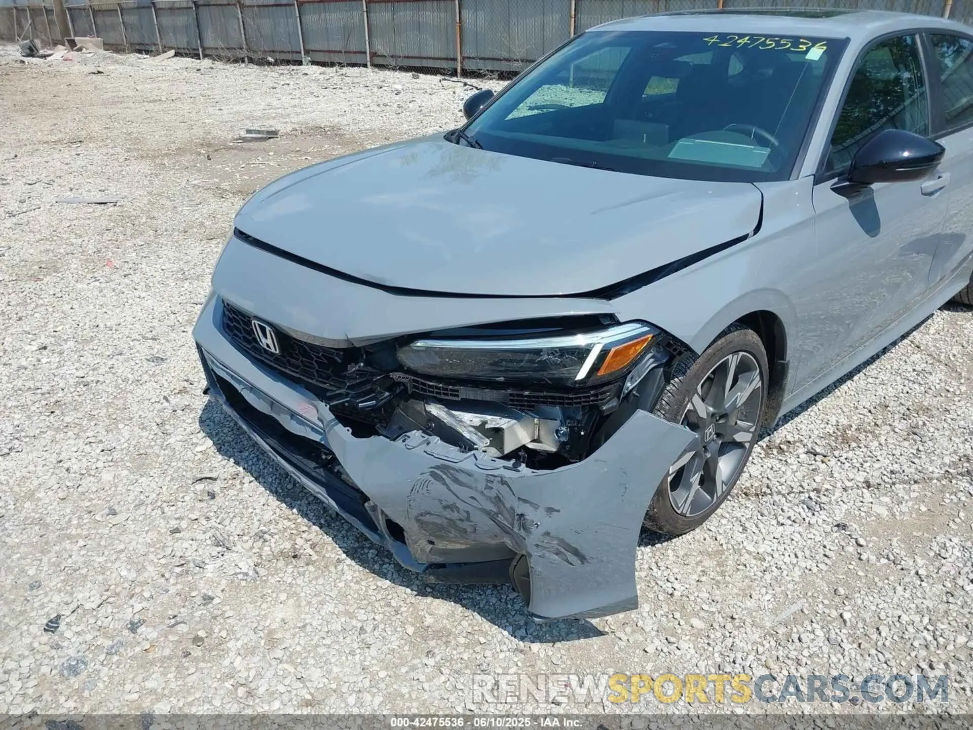6 Photograph of a damaged car 2HGFE4F80SH322573 HONDA CIVIC HYBRID 2025
