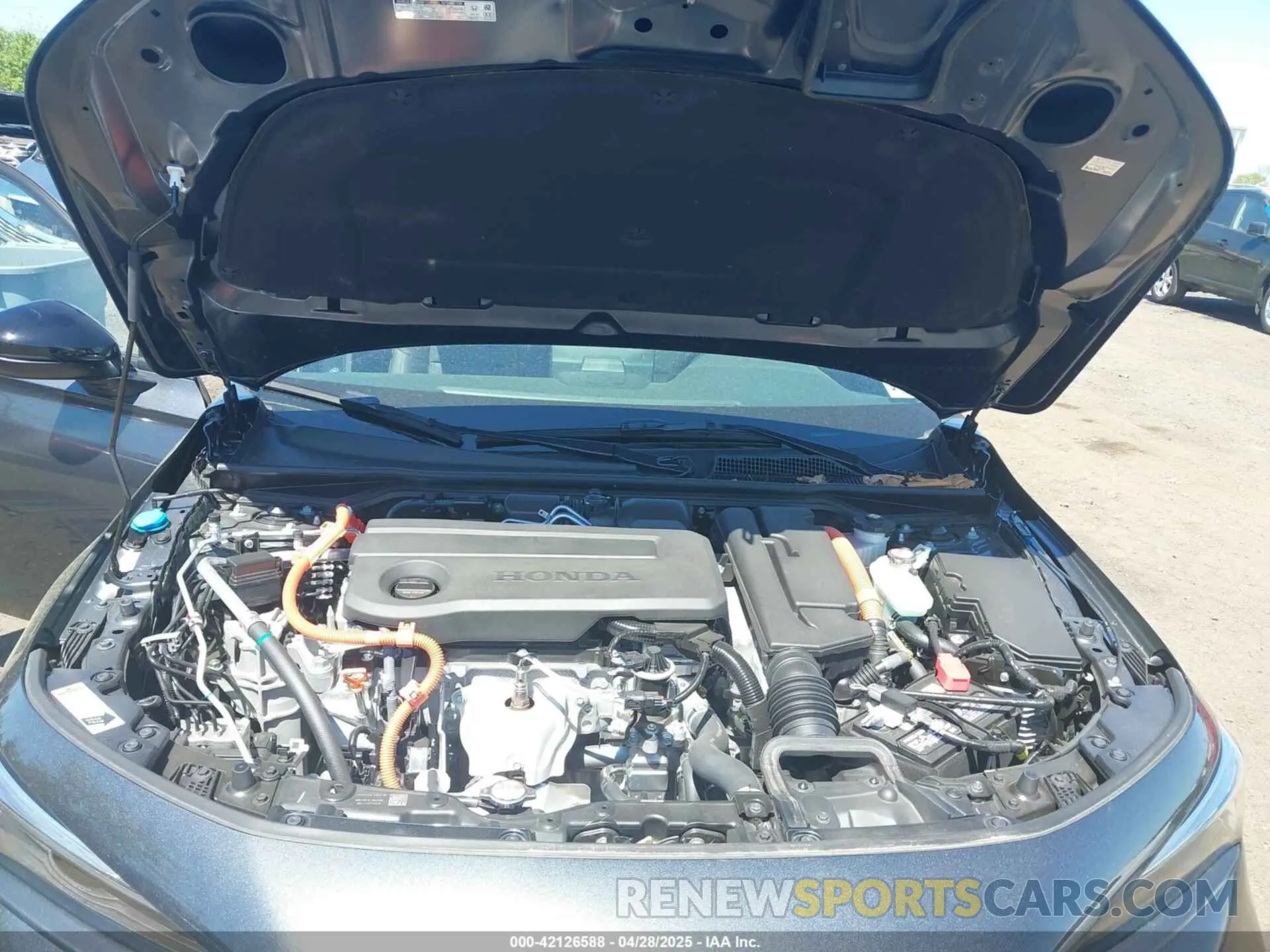 10 Photograph of a damaged car 2HGFE4F81SH303403 HONDA CIVIC  HYBRID 2025