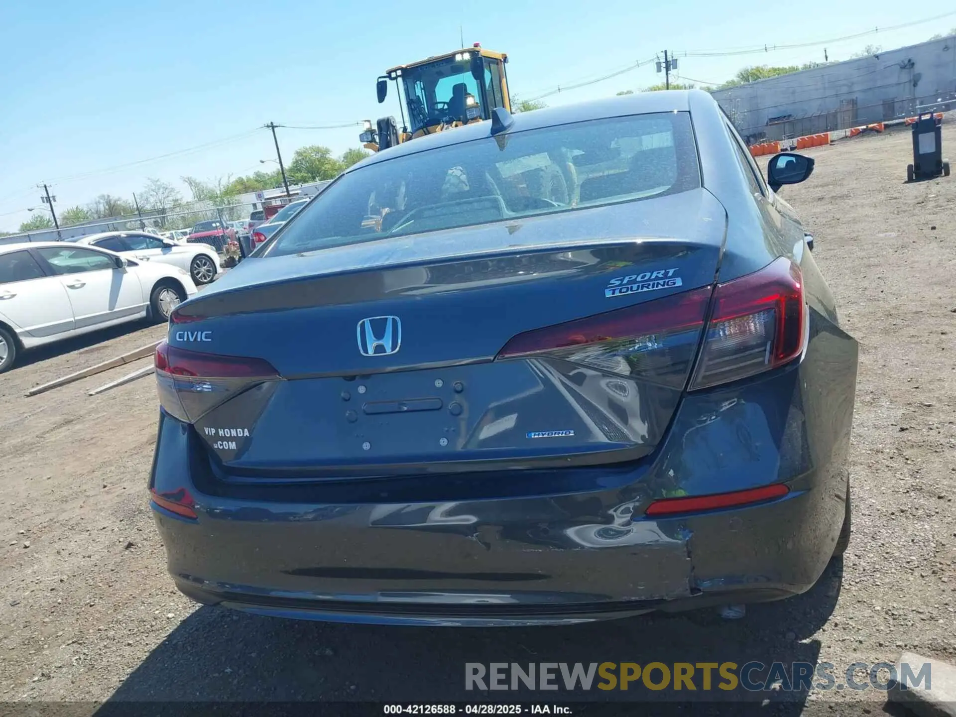 16 Photograph of a damaged car 2HGFE4F81SH303403 HONDA CIVIC  HYBRID 2025