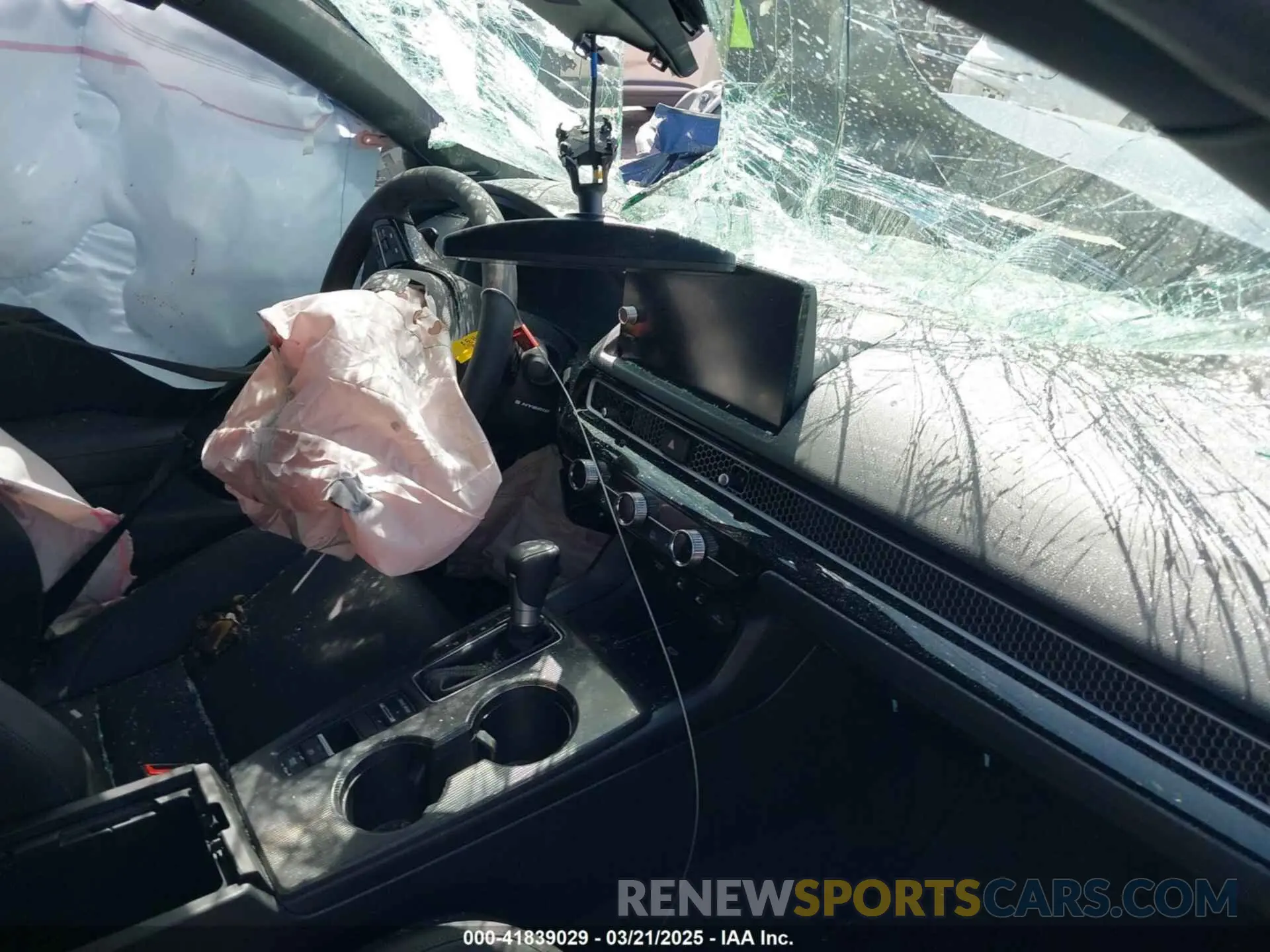 14 Photograph of a damaged car 2HGFE4F81SH321500 HONDA CIVIC  HYBRID 2025