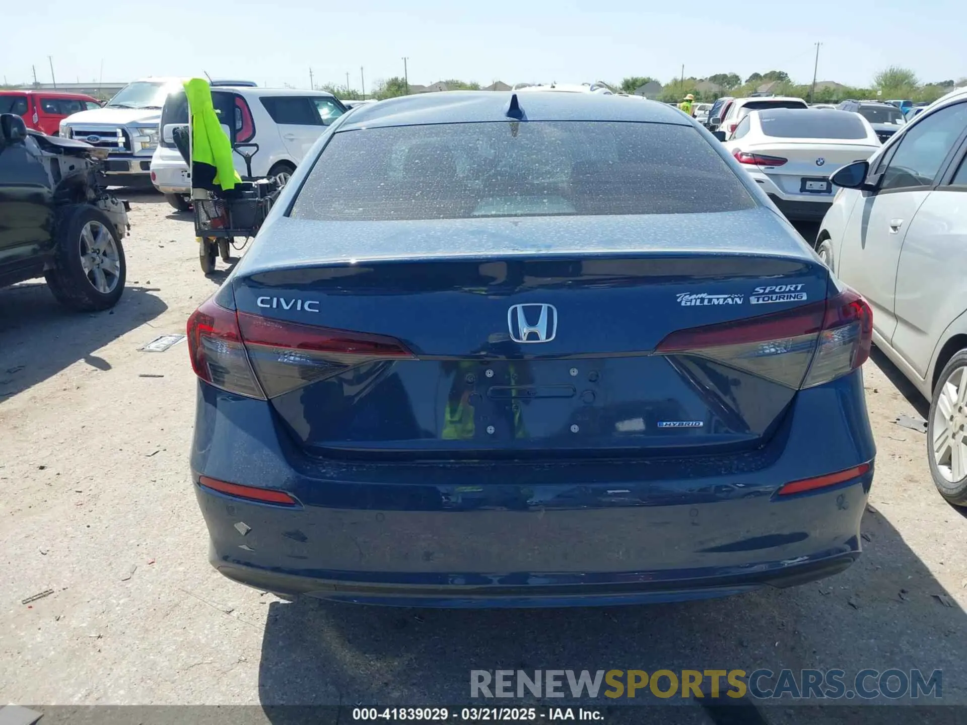 15 Photograph of a damaged car 2HGFE4F81SH321500 HONDA CIVIC  HYBRID 2025