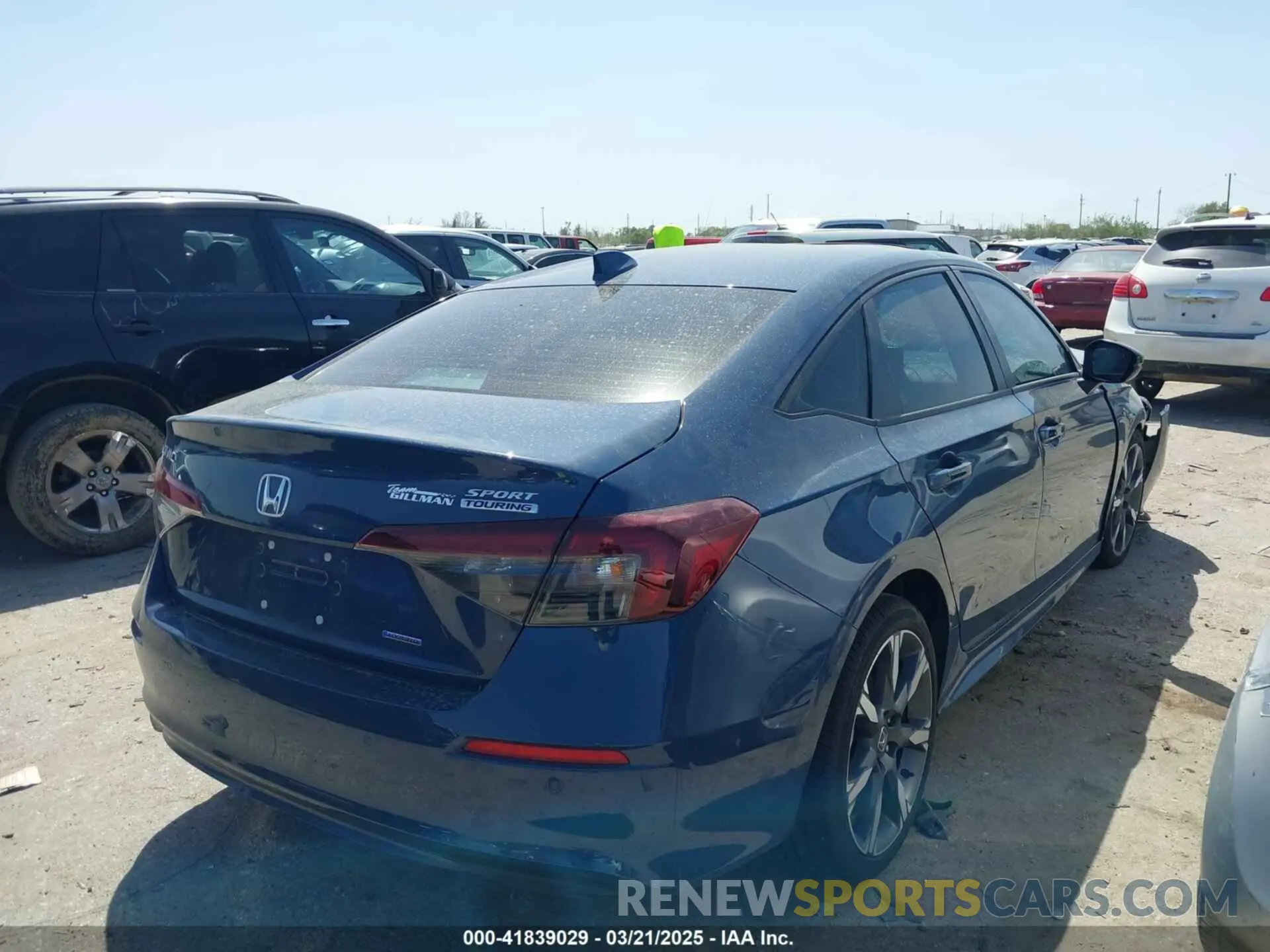4 Photograph of a damaged car 2HGFE4F81SH321500 HONDA CIVIC  HYBRID 2025