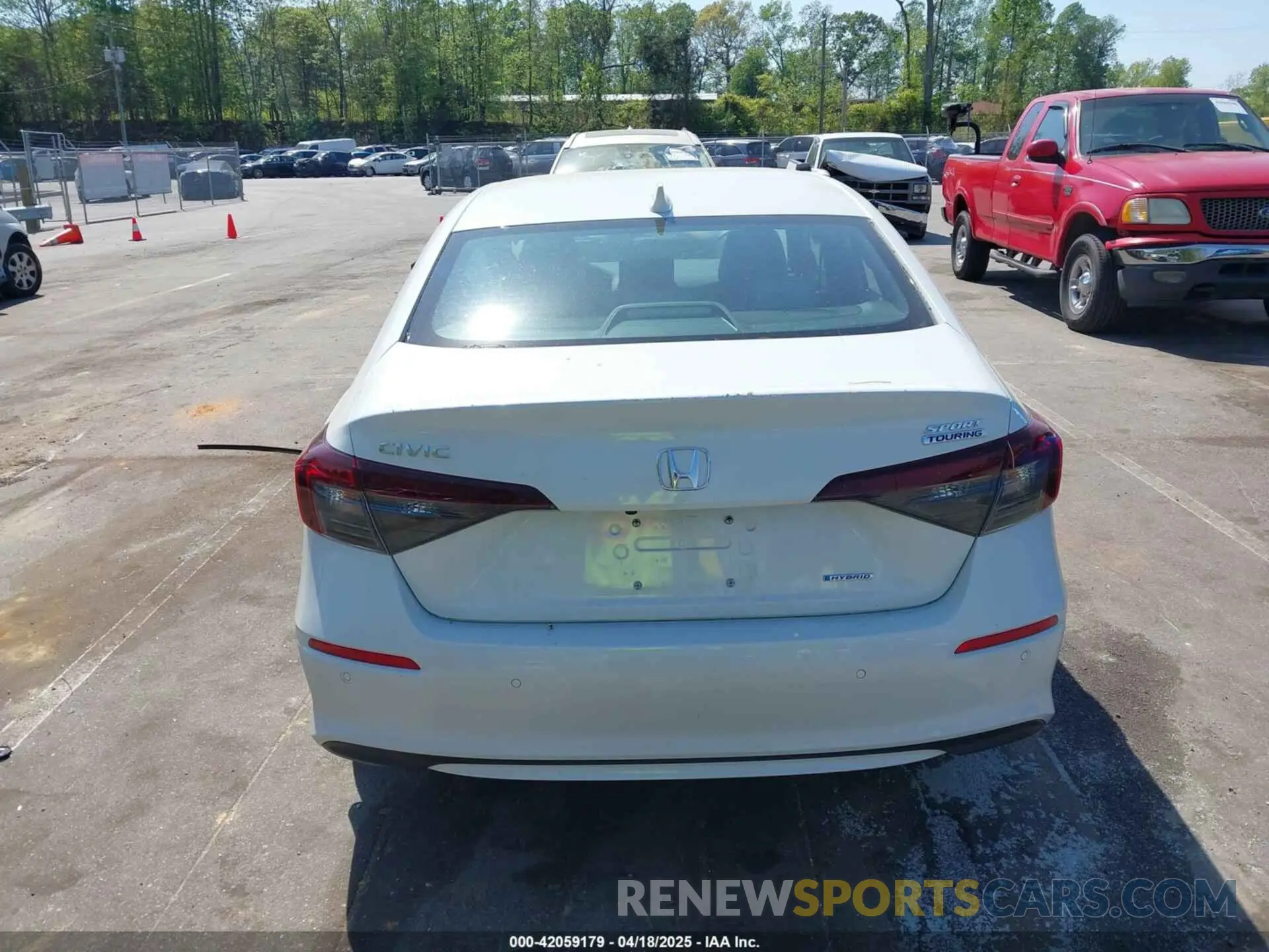 16 Photograph of a damaged car 2HGFE4F81SH326664 HONDA CIVIC  HYBRID 2025
