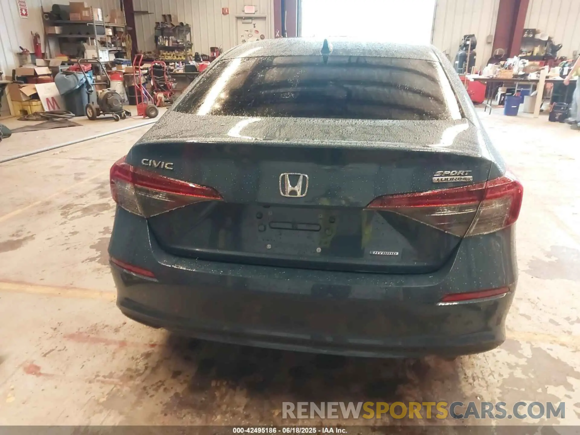 17 Photograph of a damaged car 2HGFE4F81SH339558 HONDA CIVIC HYBRID 2025