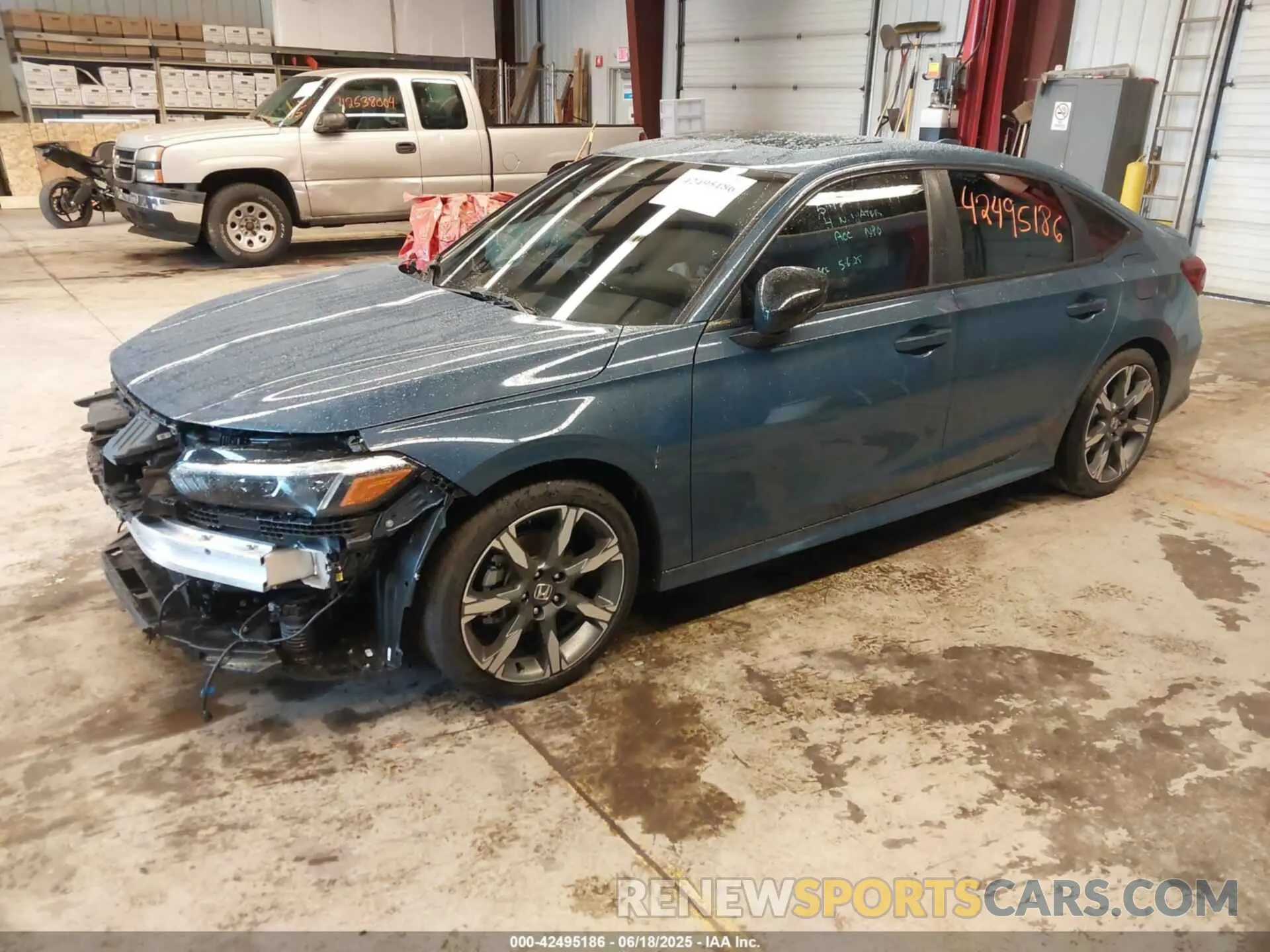 2 Photograph of a damaged car 2HGFE4F81SH339558 HONDA CIVIC HYBRID 2025