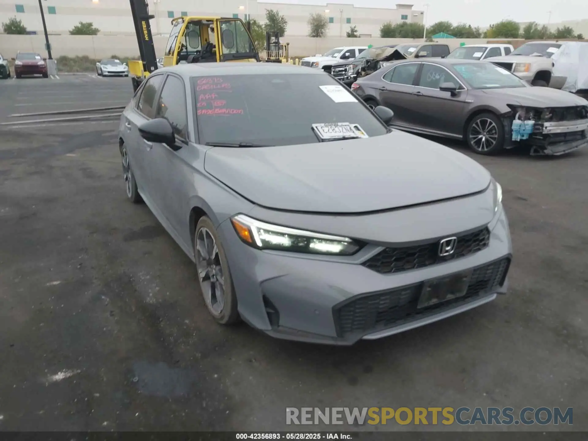 1 Photograph of a damaged car 2HGFE4F82SH301790 HONDA CIVIC HYBRID 2025
