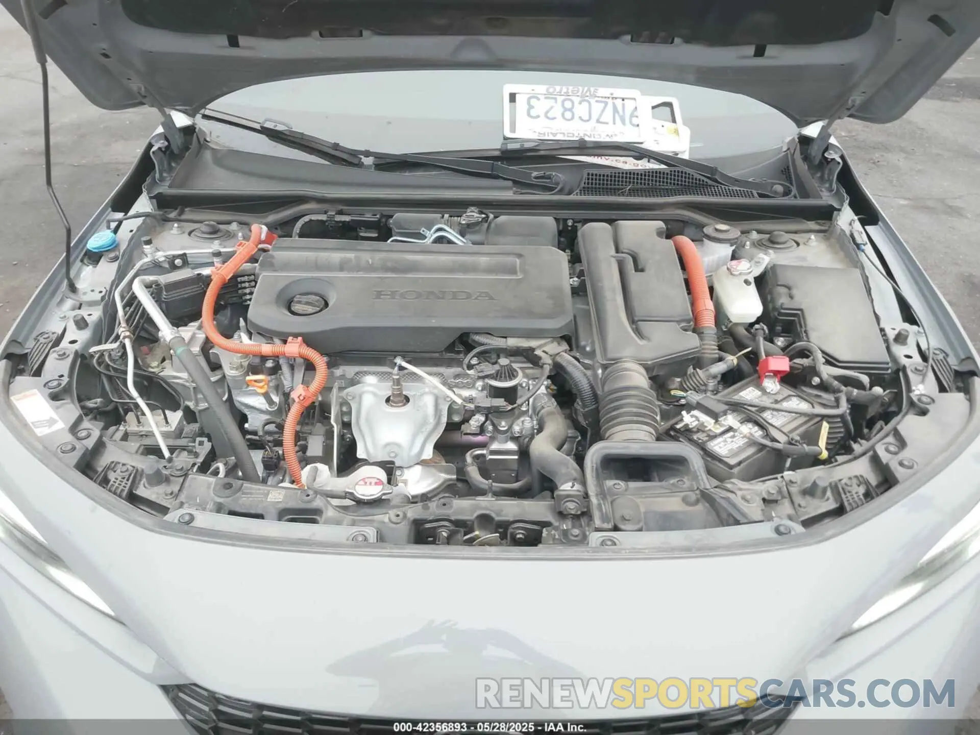 10 Photograph of a damaged car 2HGFE4F82SH301790 HONDA CIVIC HYBRID 2025