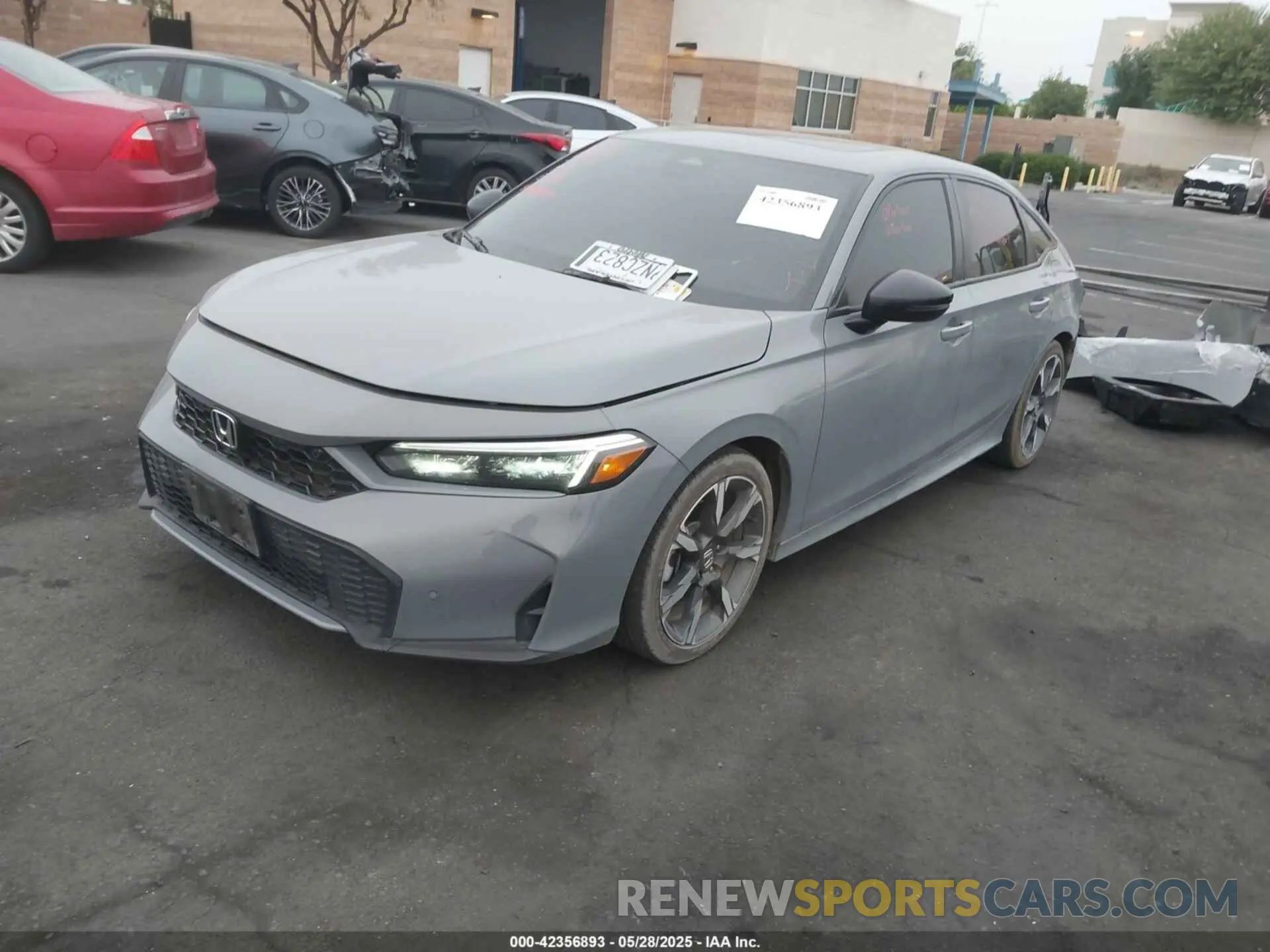 2 Photograph of a damaged car 2HGFE4F82SH301790 HONDA CIVIC HYBRID 2025