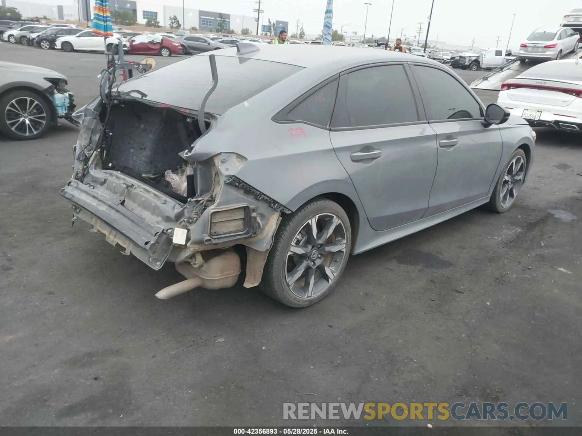 4 Photograph of a damaged car 2HGFE4F82SH301790 HONDA CIVIC HYBRID 2025