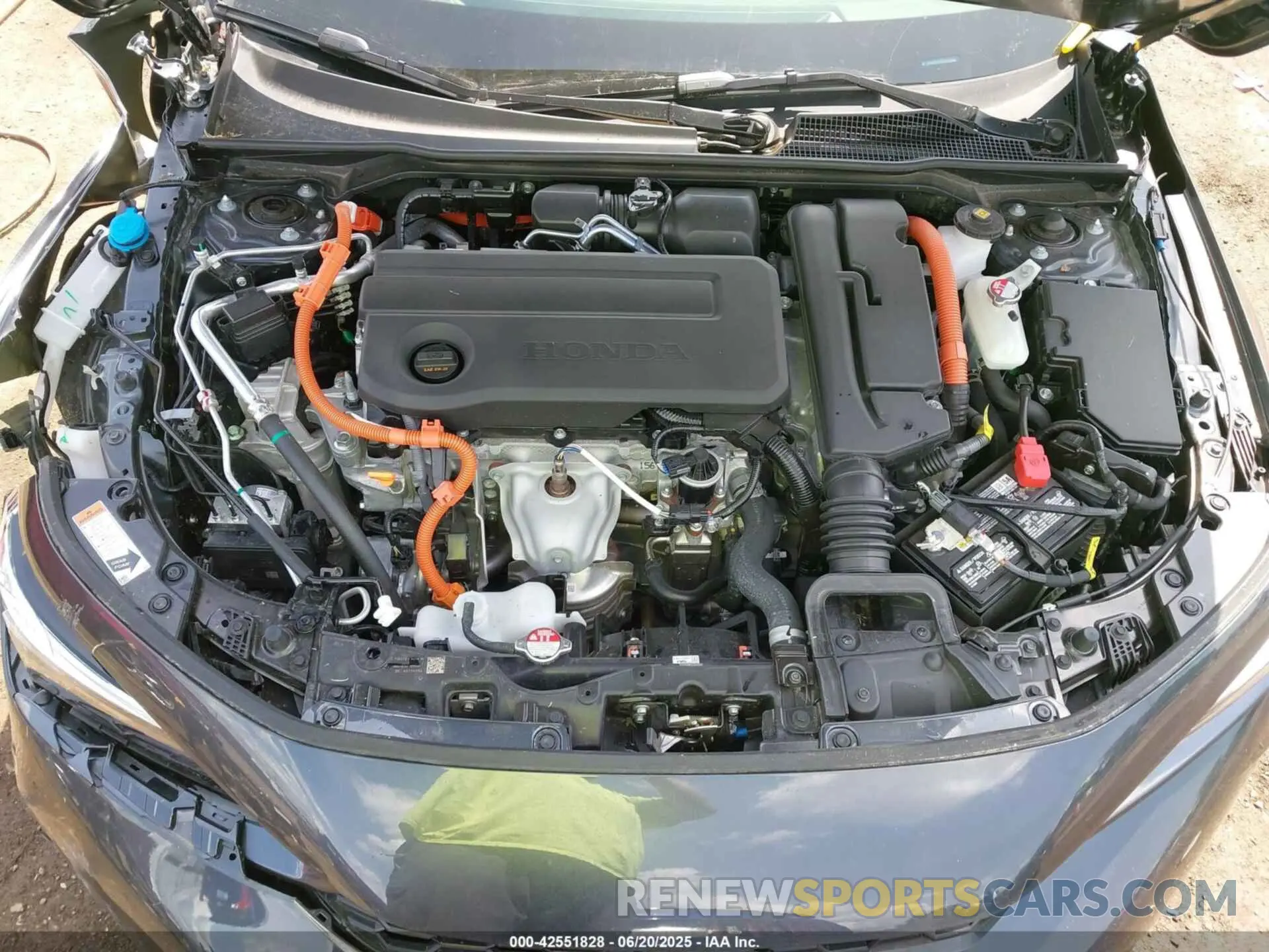10 Photograph of a damaged car 2HGFE4F82SH311946 HONDA CIVIC HYBRID 2025