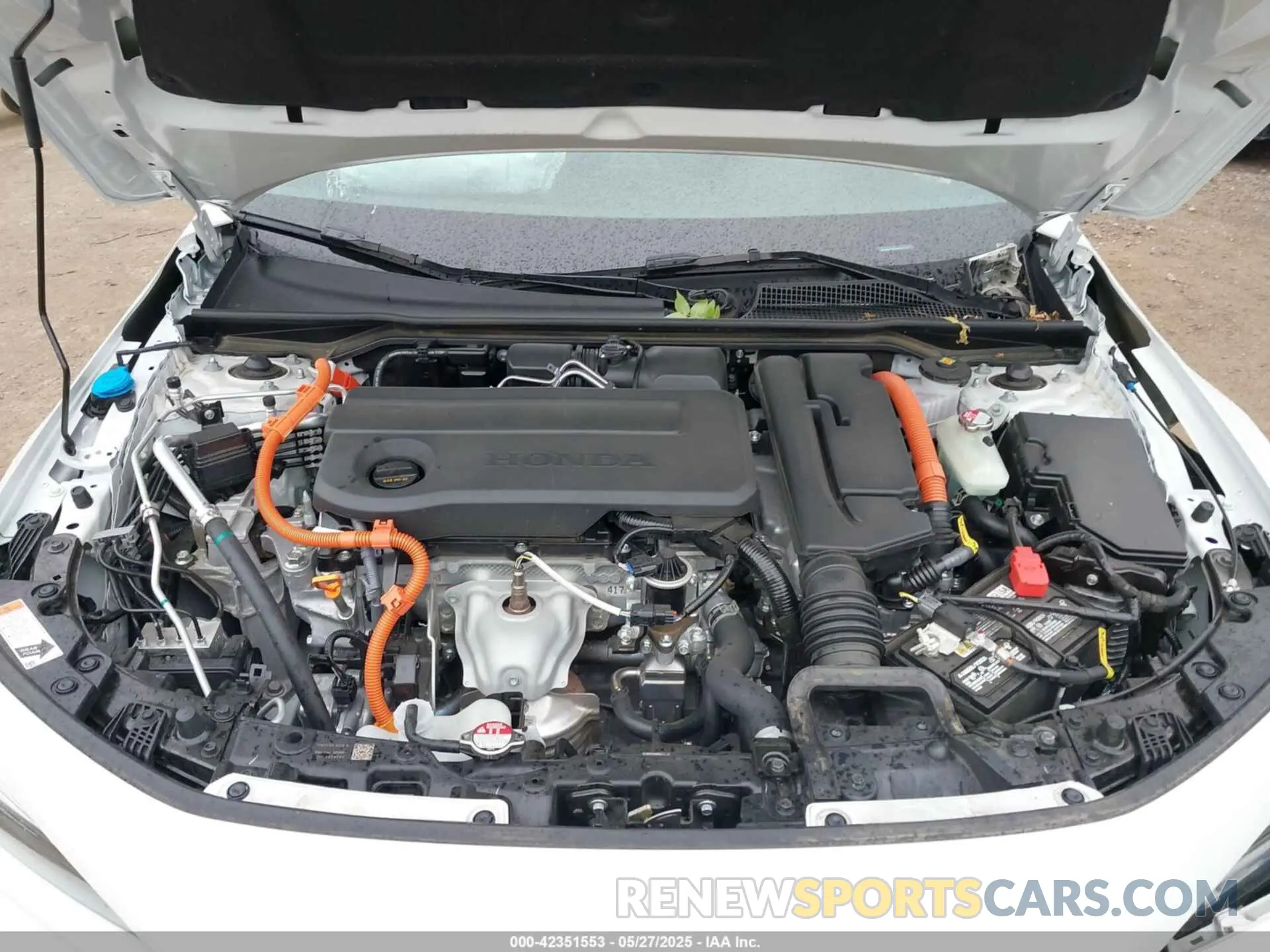 10 Photograph of a damaged car 2HGFE4F82SH316855 HONDA CIVIC HYBRID 2025