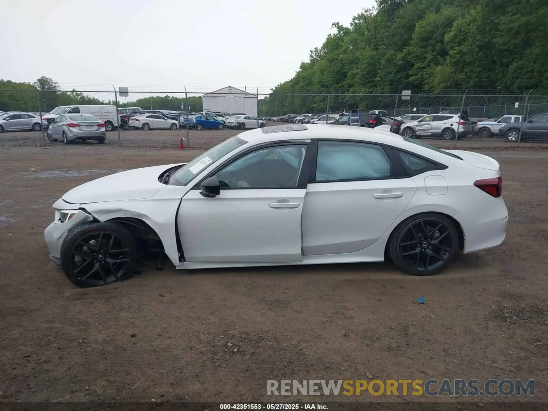 14 Photograph of a damaged car 2HGFE4F82SH316855 HONDA CIVIC HYBRID 2025