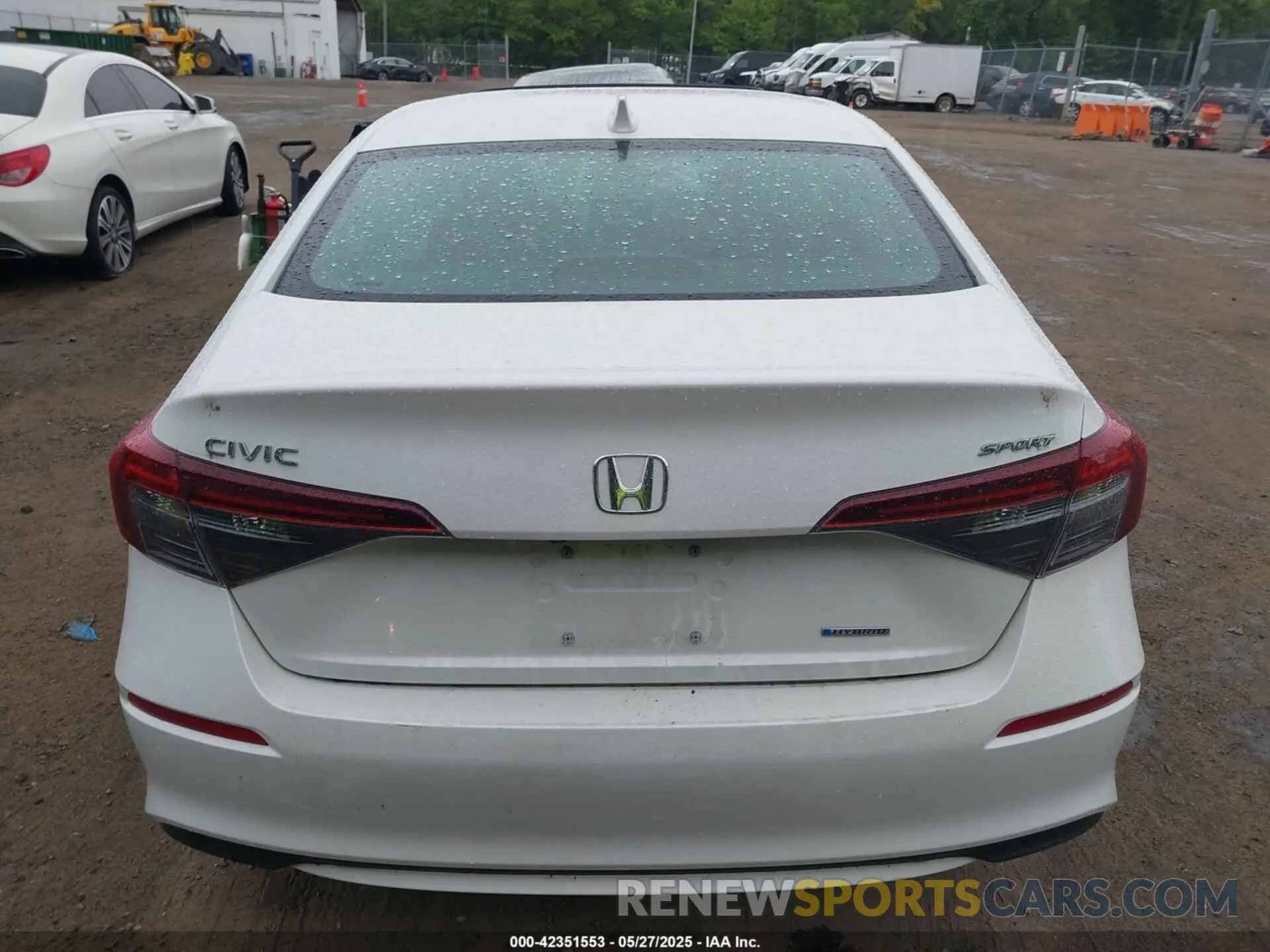 16 Photograph of a damaged car 2HGFE4F82SH316855 HONDA CIVIC HYBRID 2025