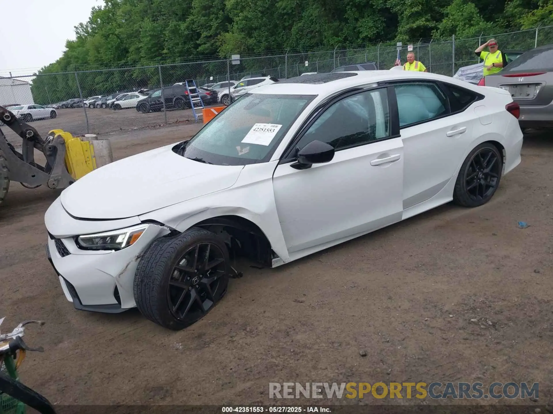 2 Photograph of a damaged car 2HGFE4F82SH316855 HONDA CIVIC HYBRID 2025