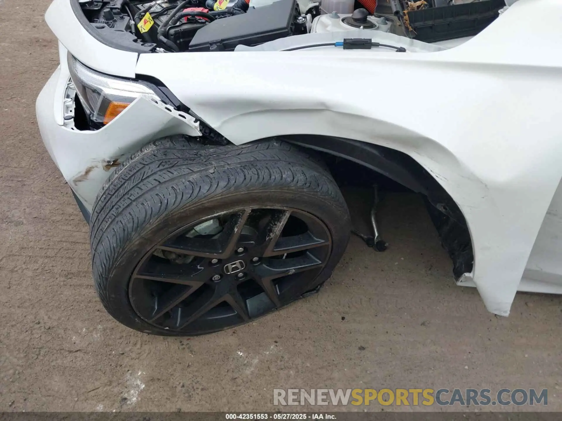 6 Photograph of a damaged car 2HGFE4F82SH316855 HONDA CIVIC HYBRID 2025