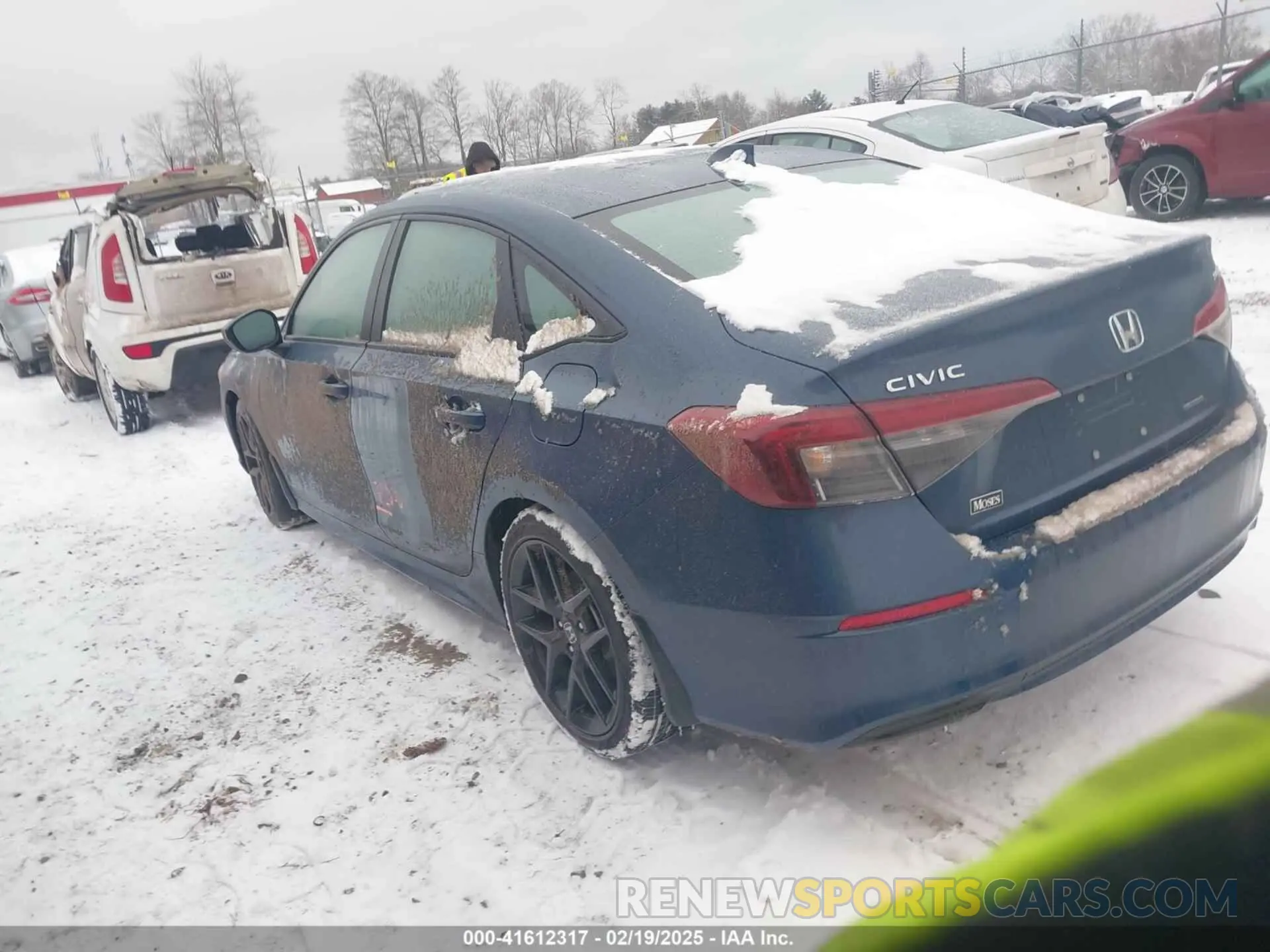 3 Photograph of a damaged car 2HGFE4F82SH320162 HONDA CIVIC  HYBRID 2025