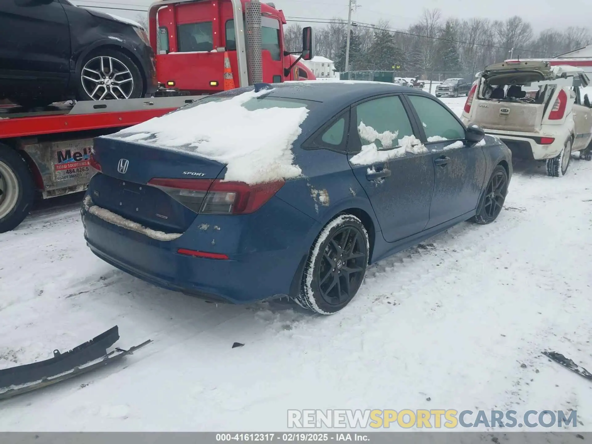 4 Photograph of a damaged car 2HGFE4F82SH320162 HONDA CIVIC  HYBRID 2025