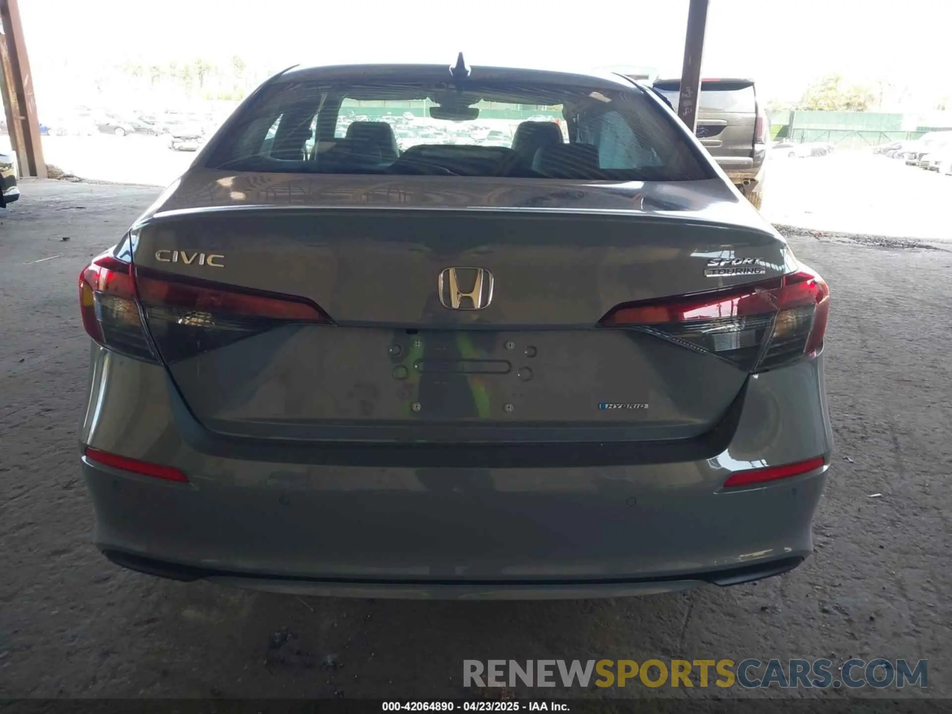 16 Photograph of a damaged car 2HGFE4F82SH322560 HONDA CIVIC  HYBRID 2025