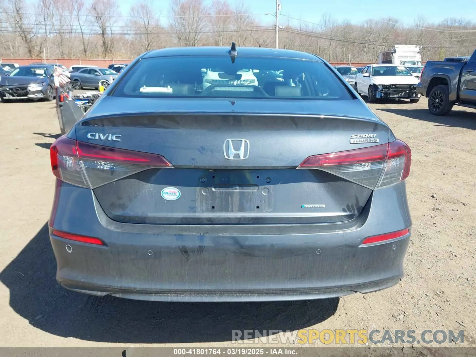 16 Photograph of a damaged car 2HGFE4F82SH327757 HONDA CIVIC  HYBRID 2025