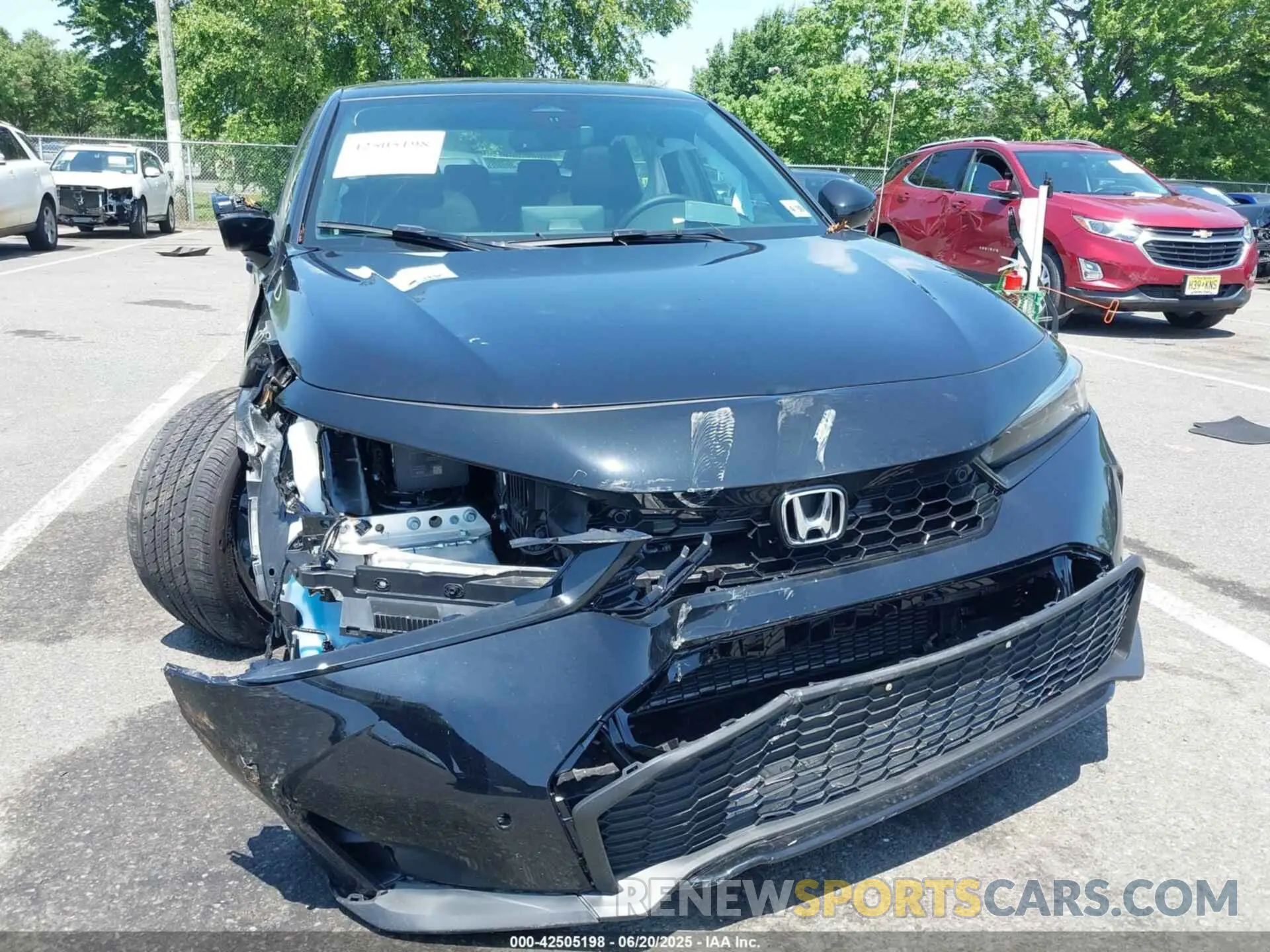 11 Photograph of a damaged car 2HGFE4F83SH340324 HONDA CIVIC HYBRID 2025