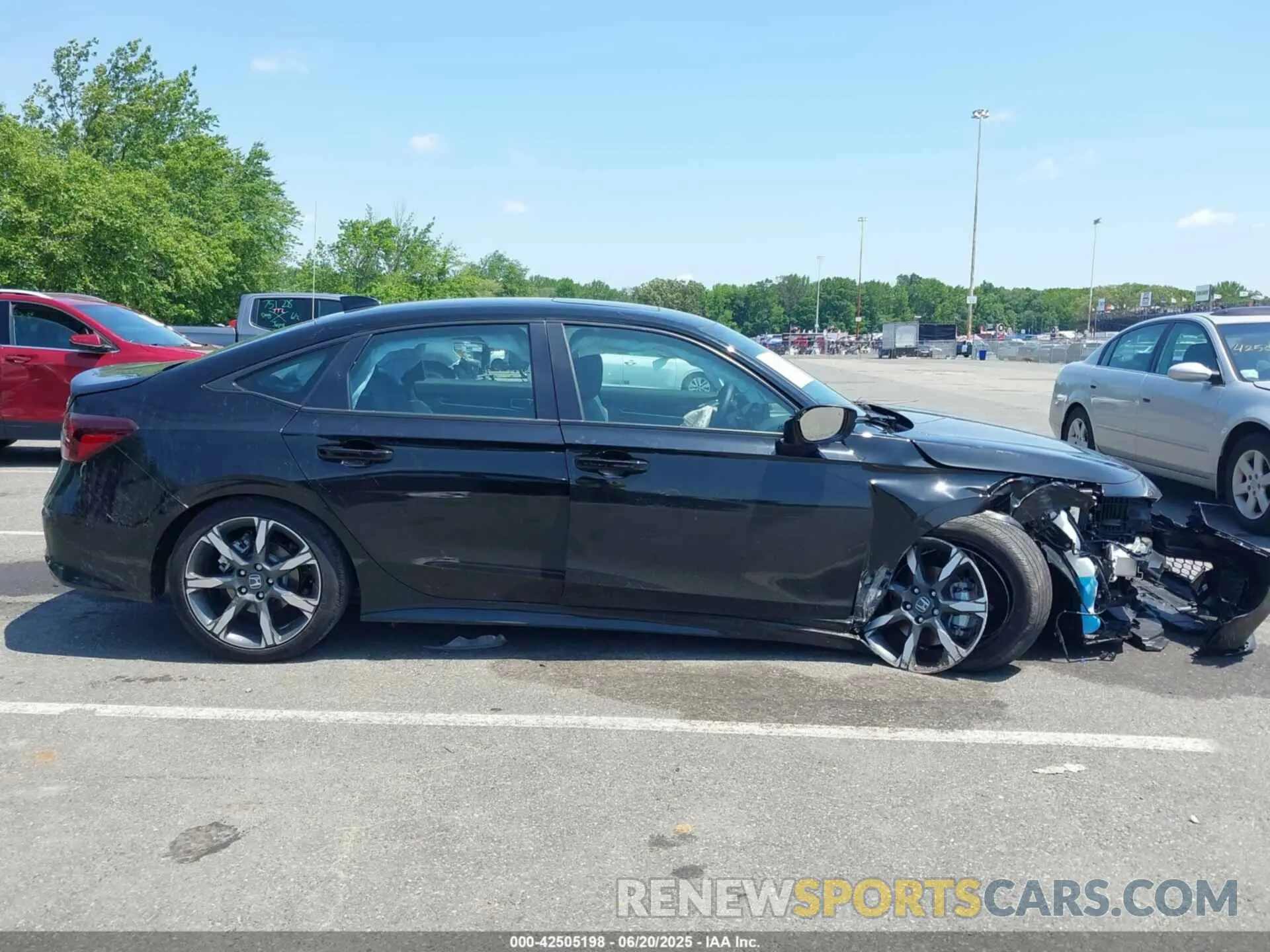 12 Photograph of a damaged car 2HGFE4F83SH340324 HONDA CIVIC HYBRID 2025