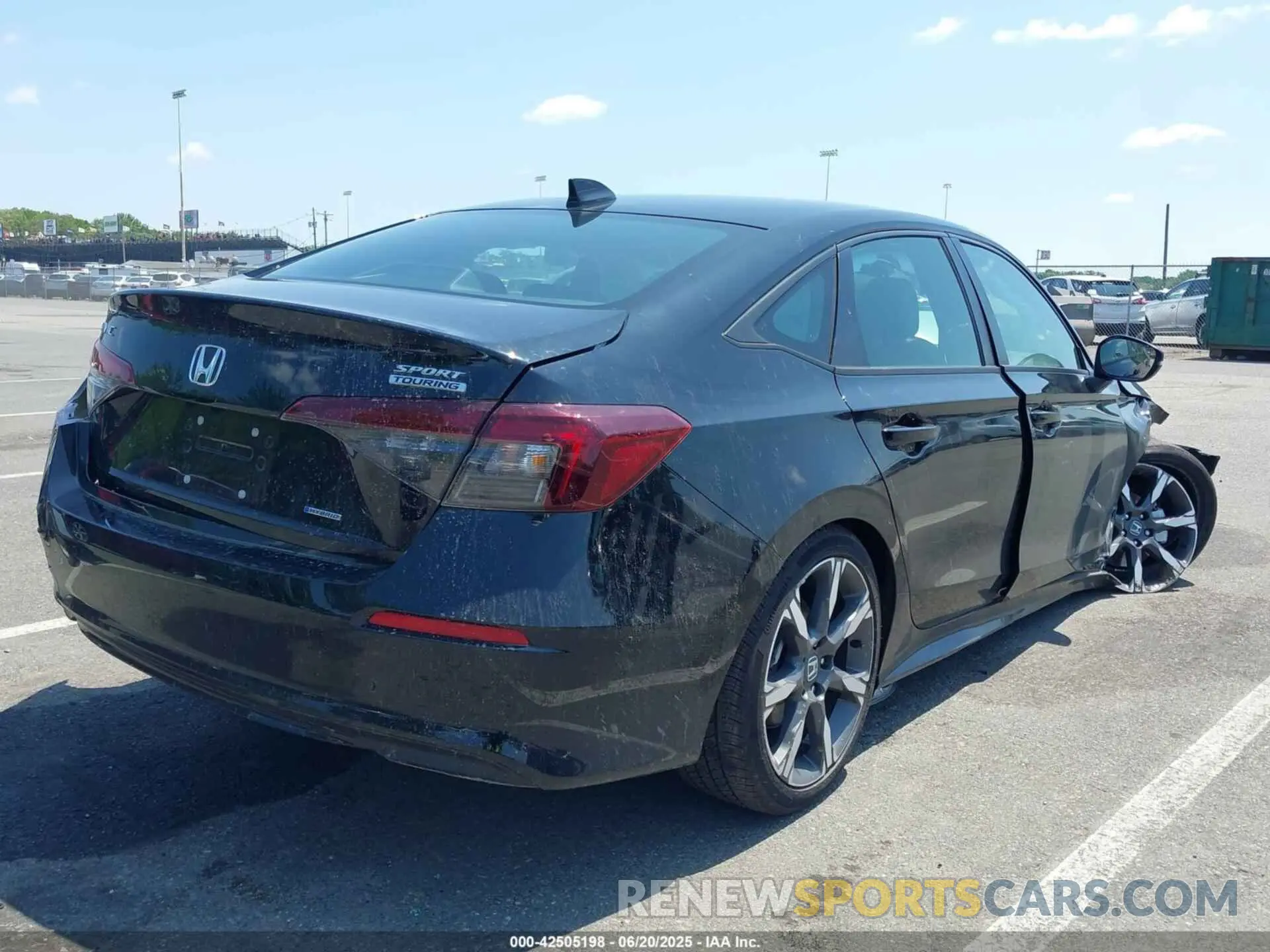 4 Photograph of a damaged car 2HGFE4F83SH340324 HONDA CIVIC HYBRID 2025