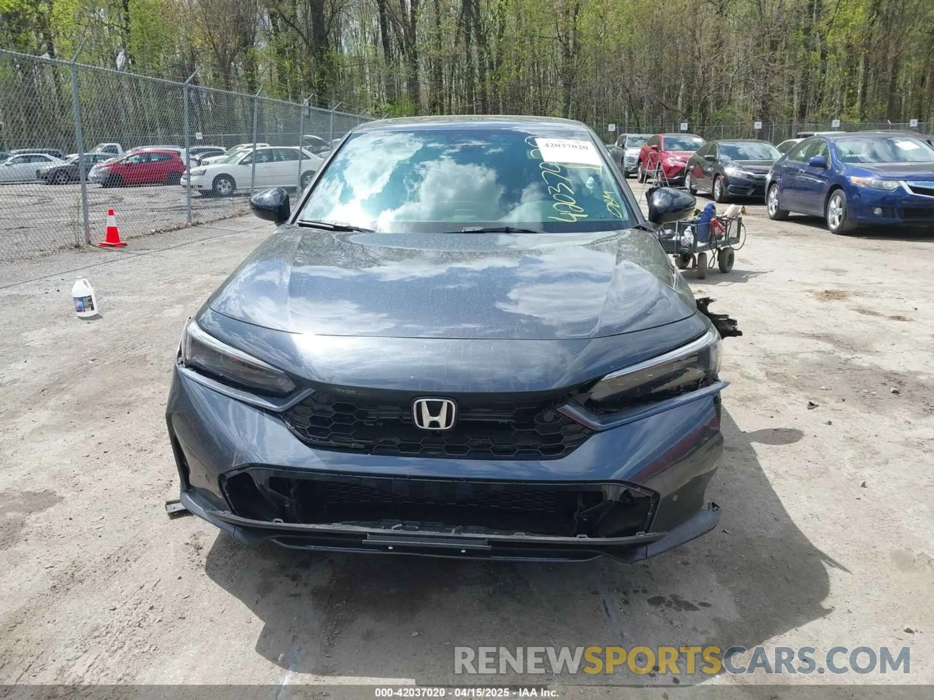 12 Photograph of a damaged car 2HGFE4F84SH302357 HONDA CIVIC  HYBRID 2025